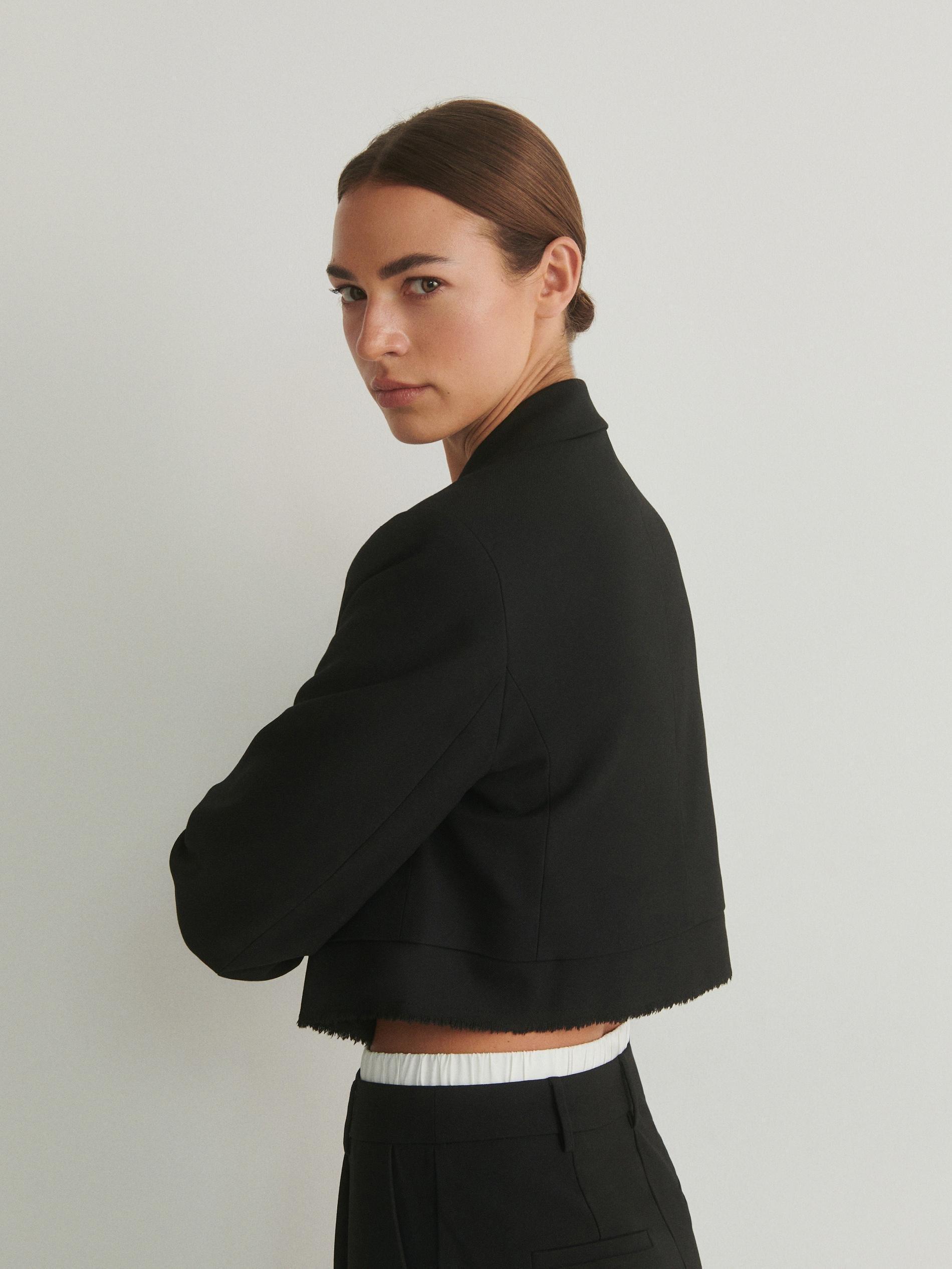 Reserved - Black Single-Breasted Blazer