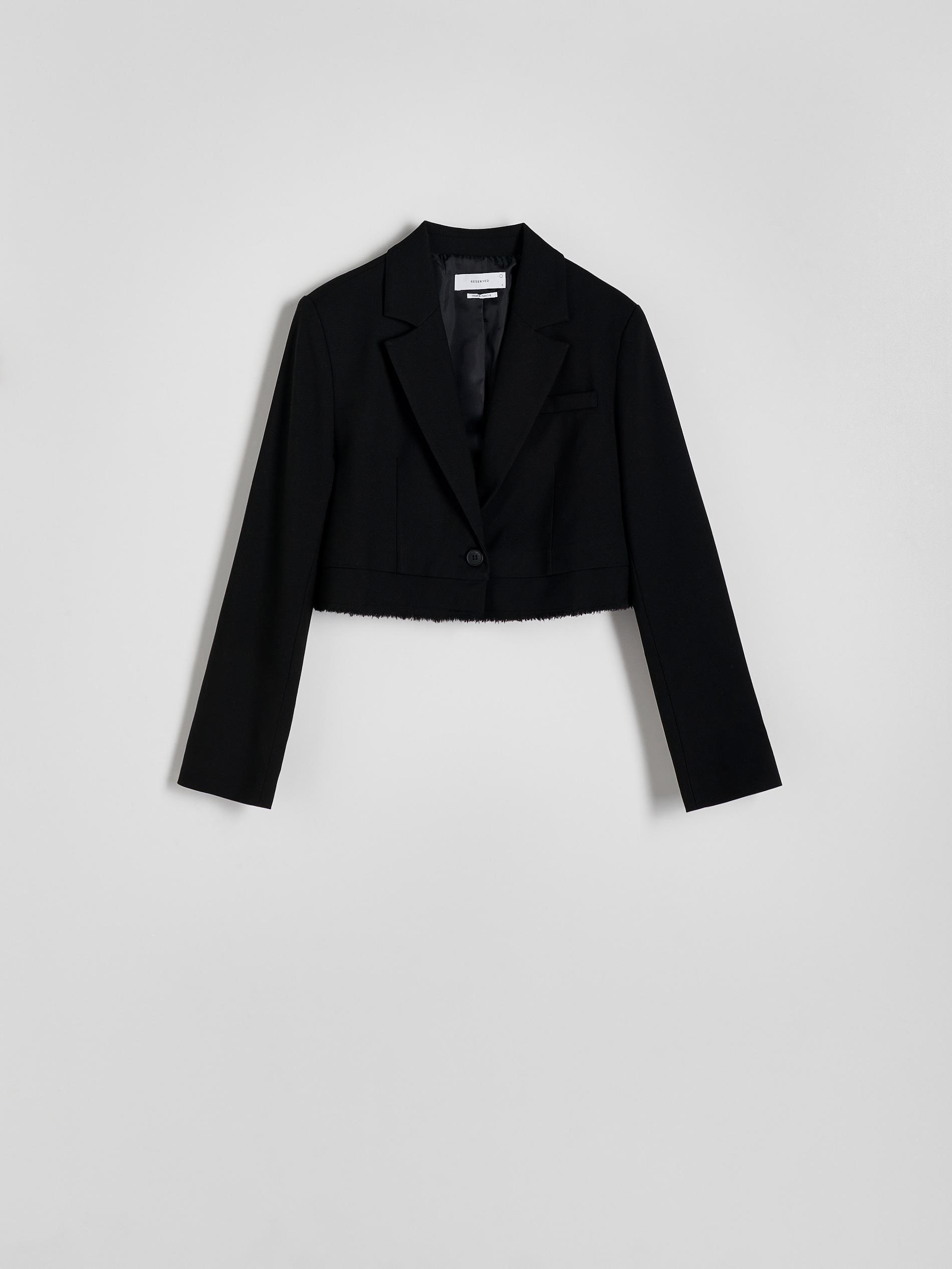 Reserved - Black Single-Breasted Blazer