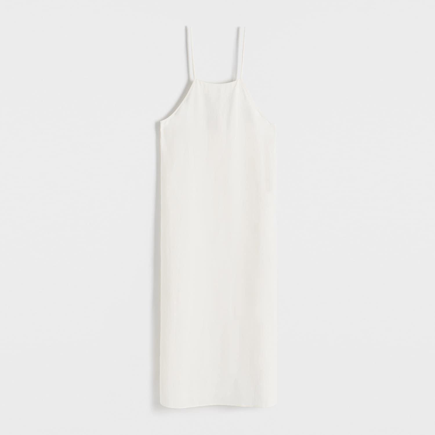 Reserved - Cream Square Neck Dress