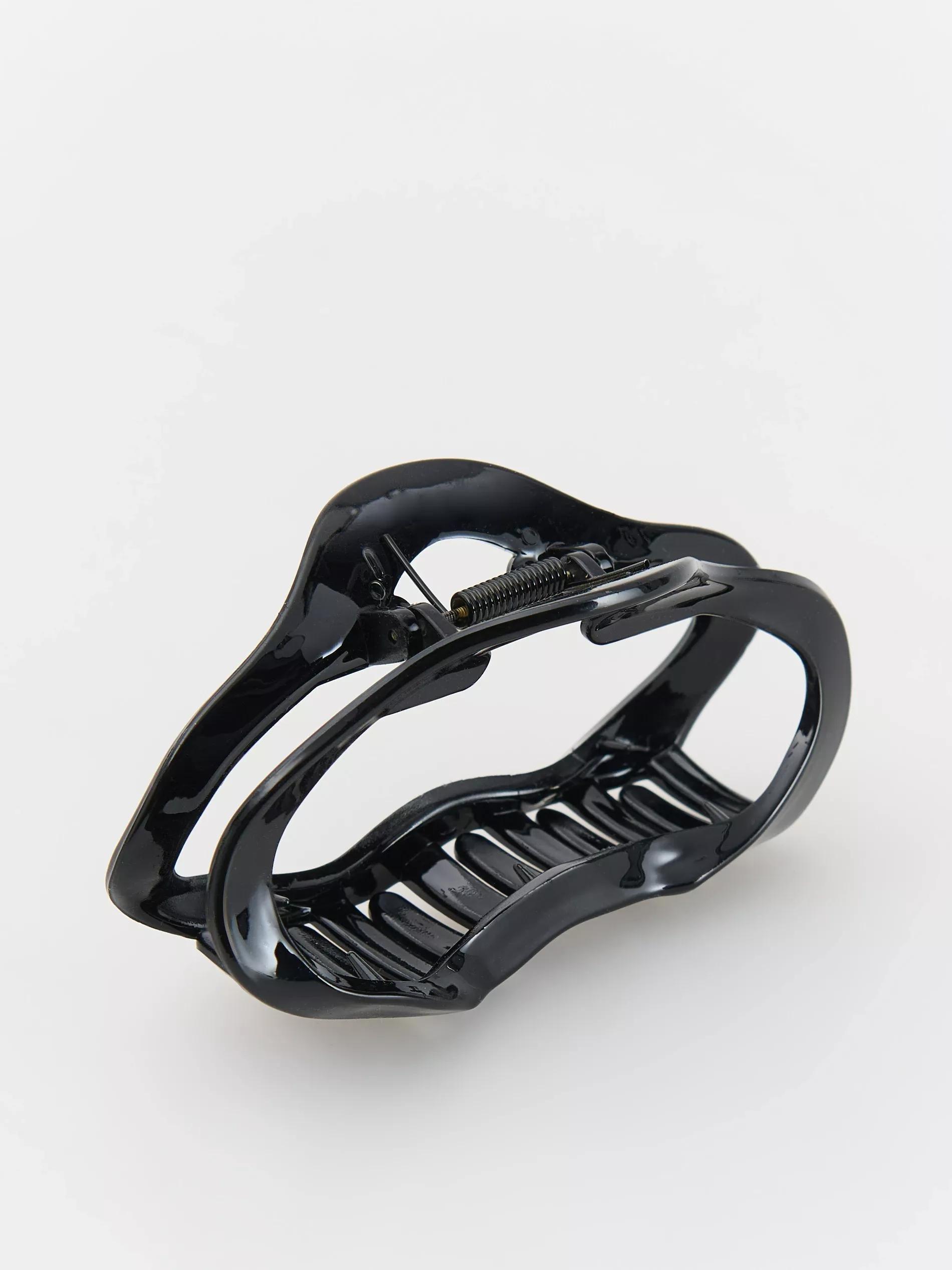 Black Hair Clip, Black, large image number 2