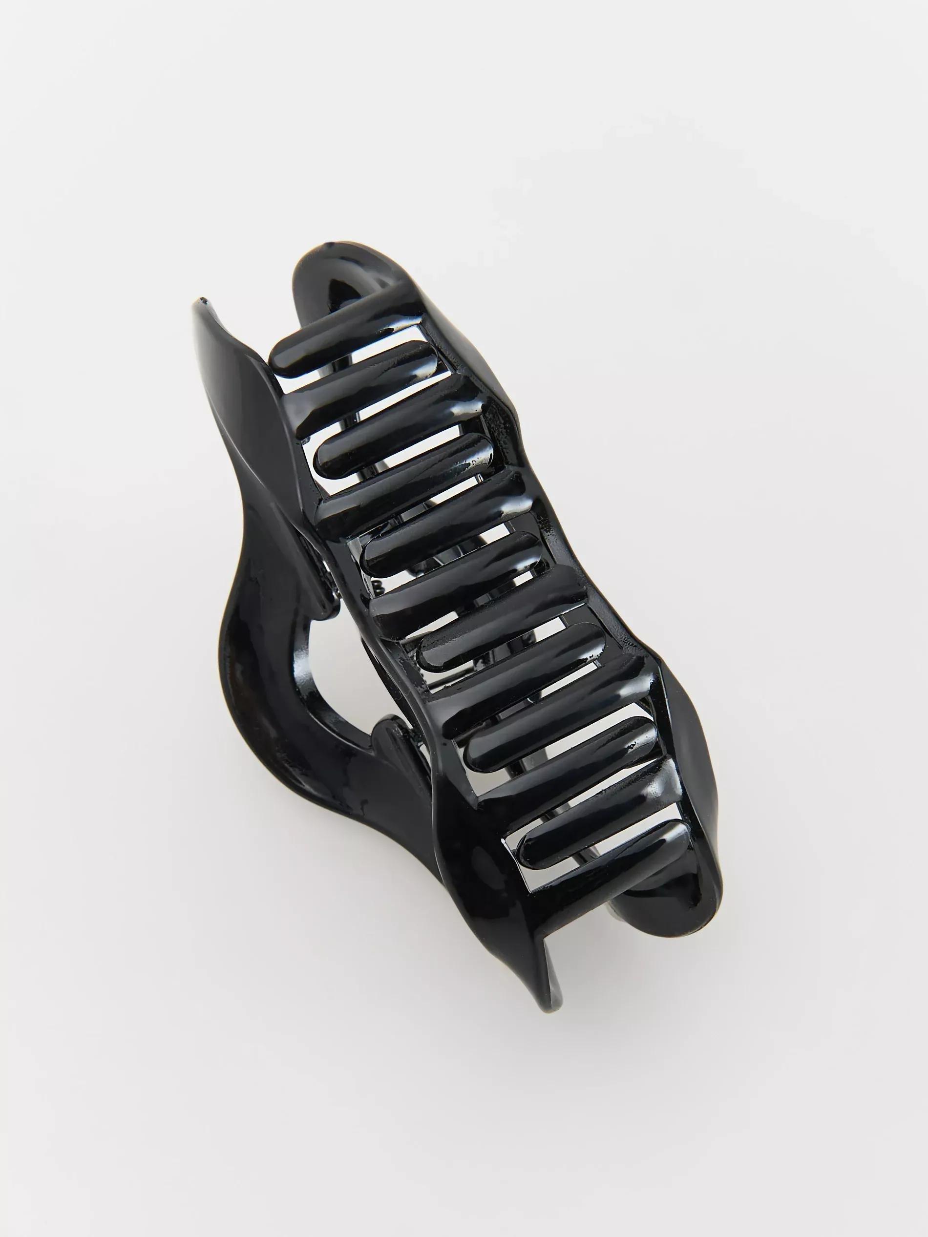 Black Hair Clip, Black, large image number 3