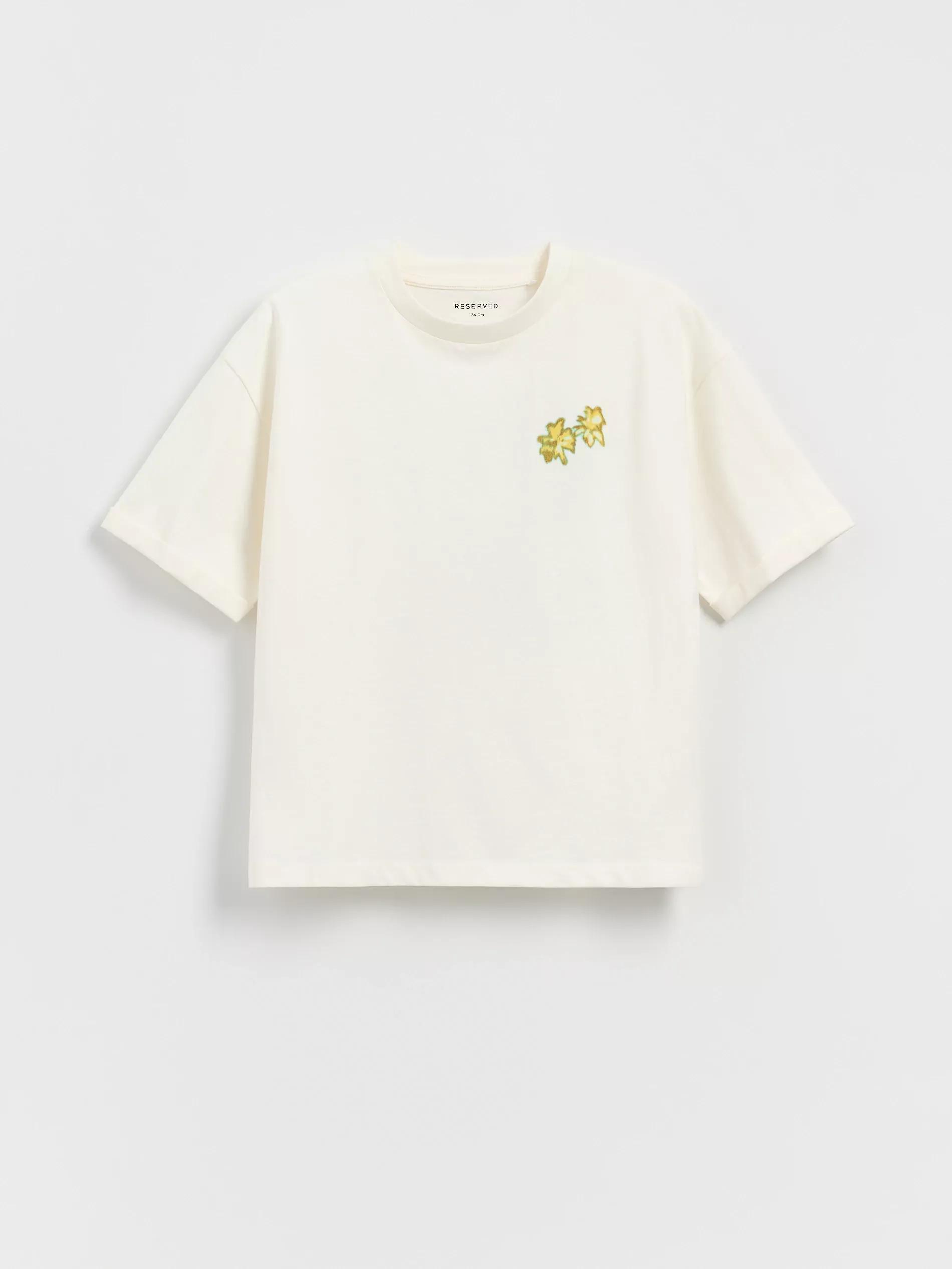 White Boys T-Shirt, Ivory, medium