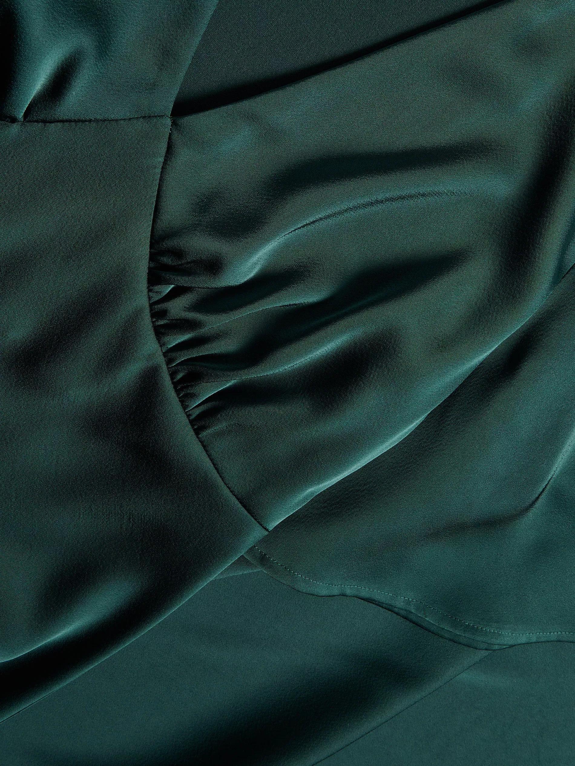 Green Maxi Dress, Khaki, large image number 5