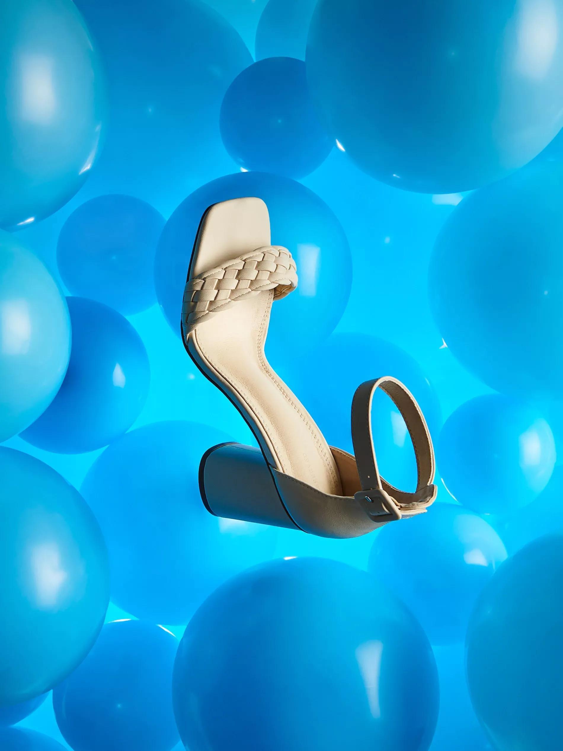 Nude High Heel Sandals, , large image number 0