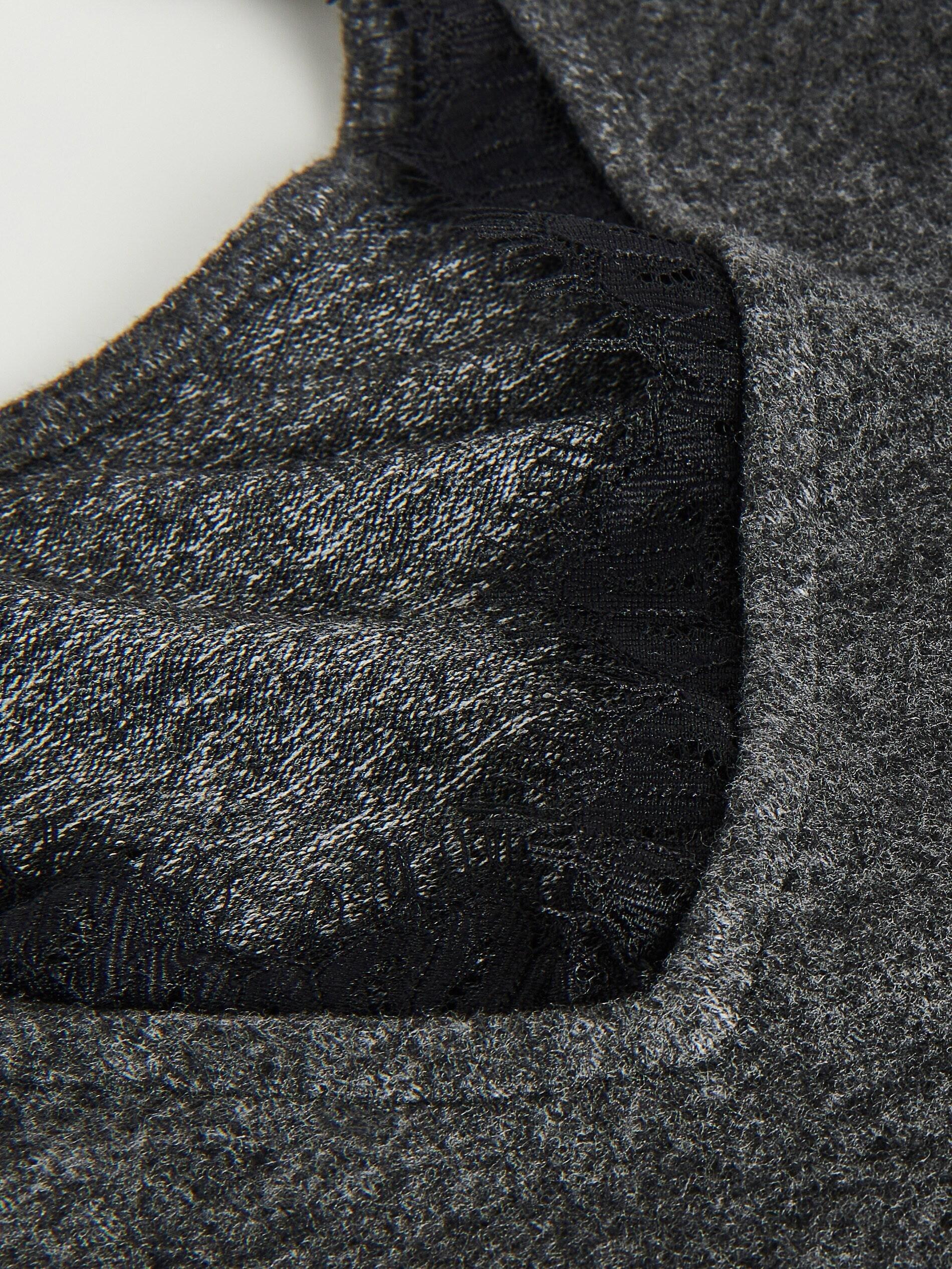 Dark Grey Viscose Rich Blouse, Women, , large image number 3