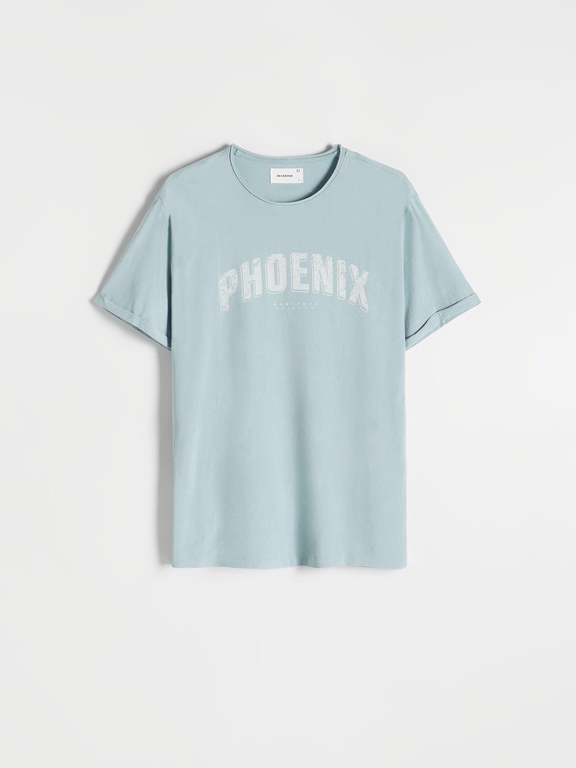 Blue Printed T-Shirt, , large image number 3