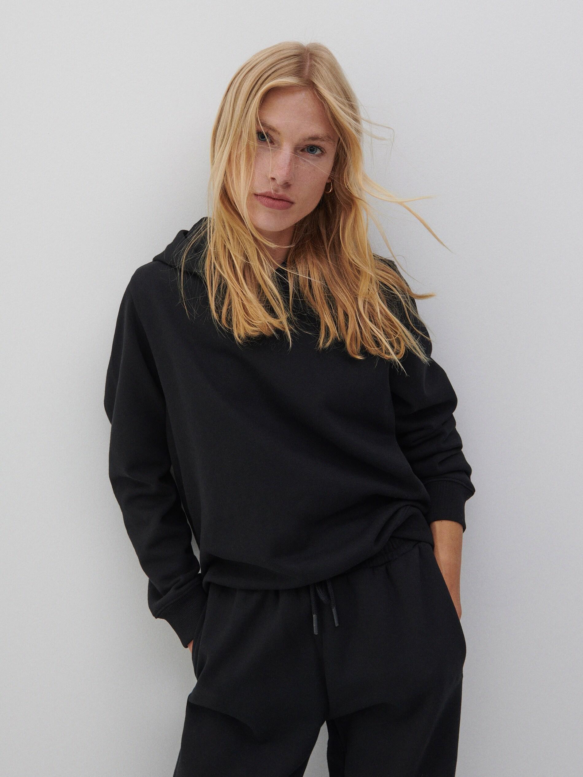 Black Hoodie, , large image number 1