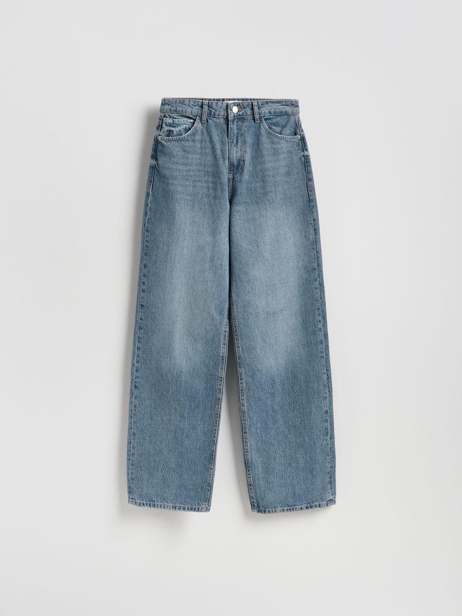 Blue Wide-leg jeans, Blue, large image number 2