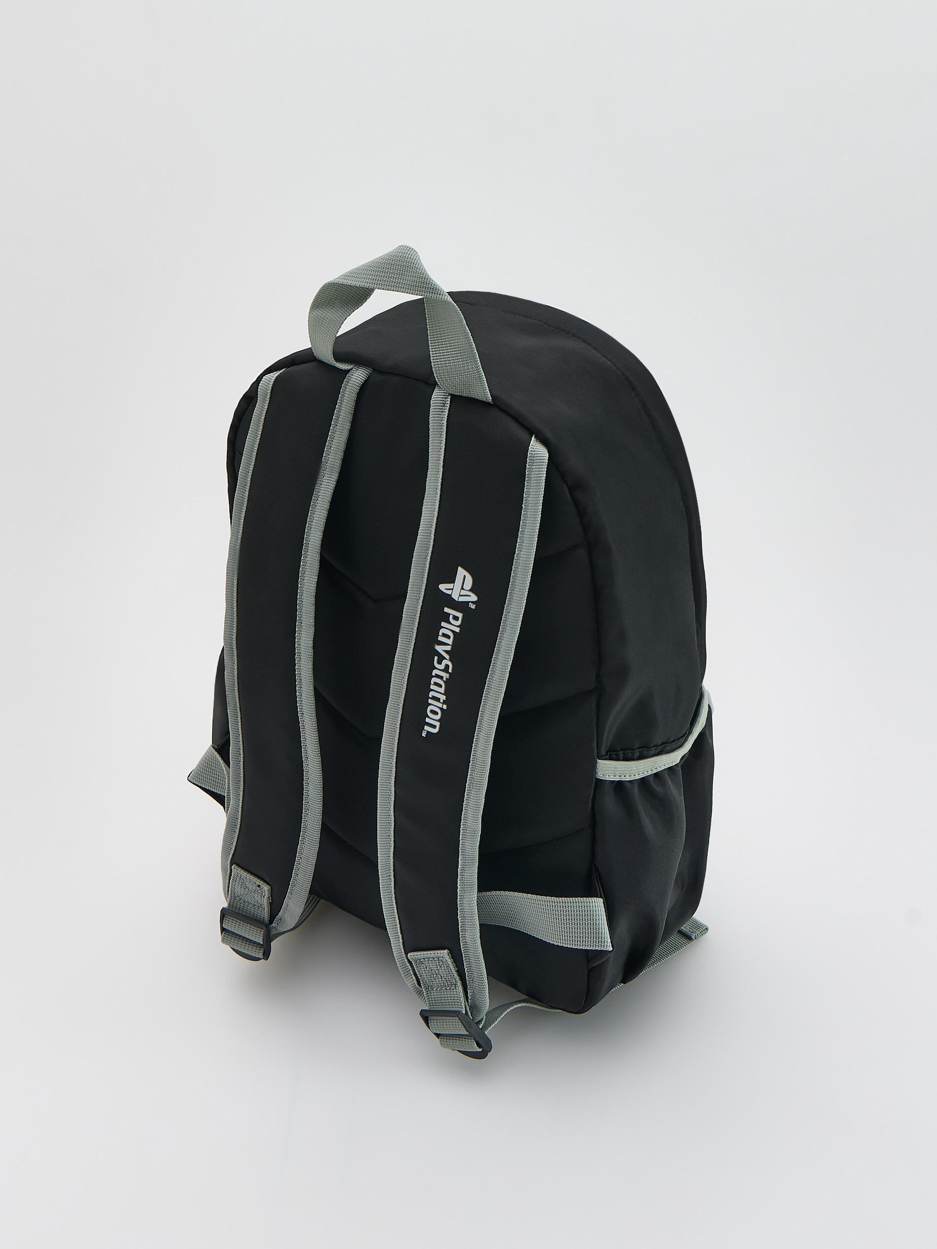 Black Playstation Backpack, Black, large image number 1
