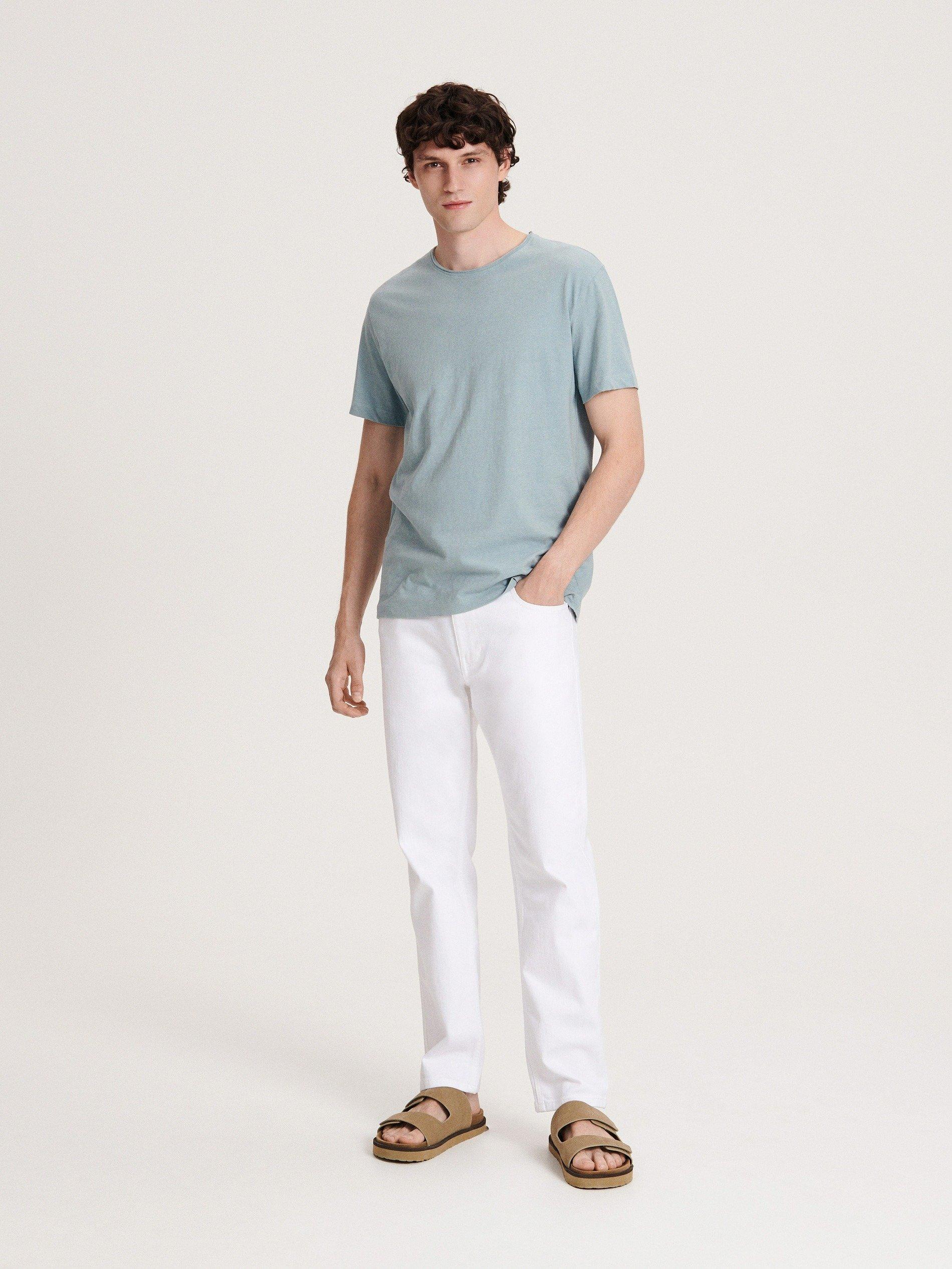 Blue Round Neck T-Shirt, , large image number 0
