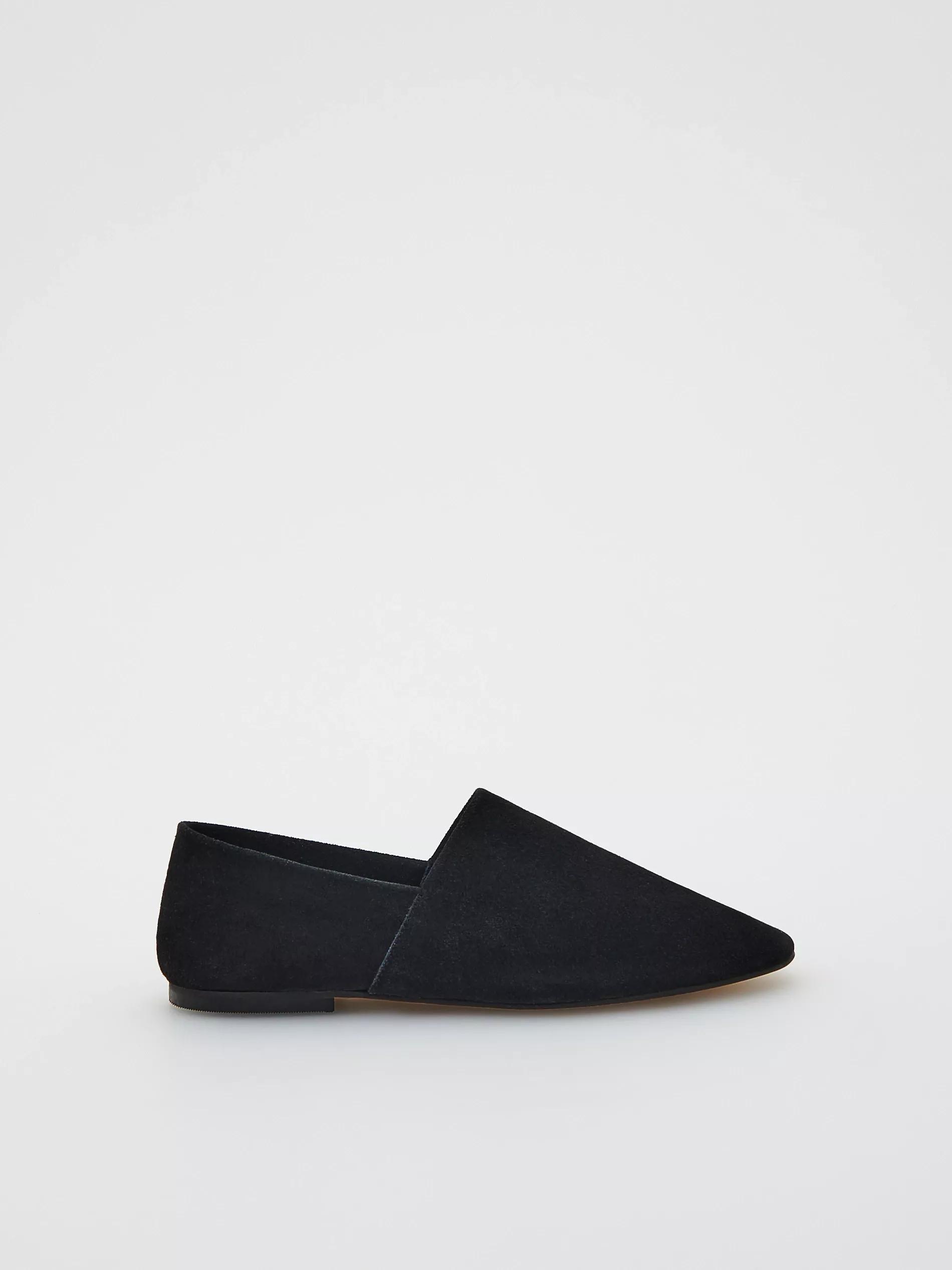 Black Leather Loafers, , large image number 0