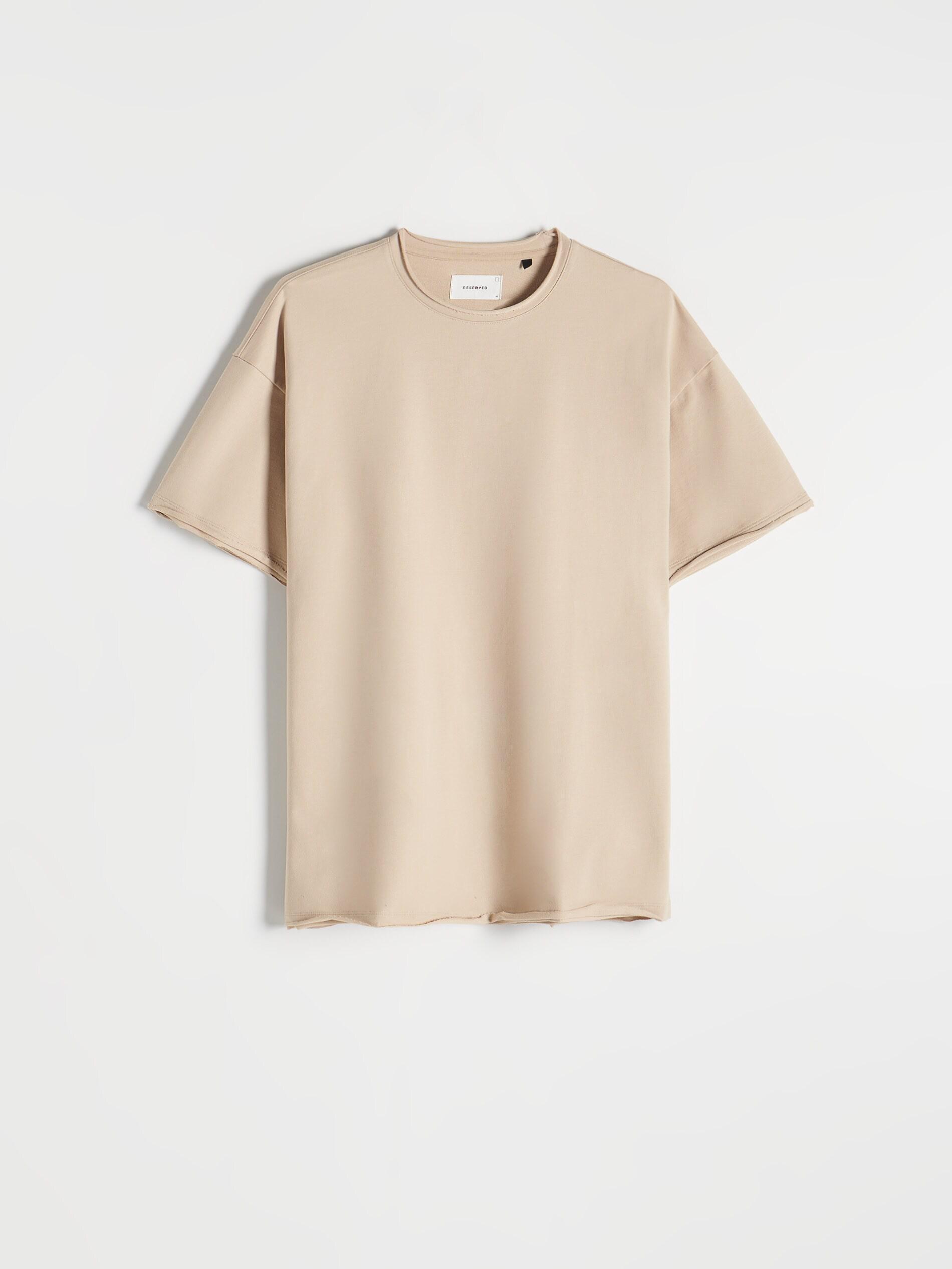 Reserved - Beige Cotton T-Shirt