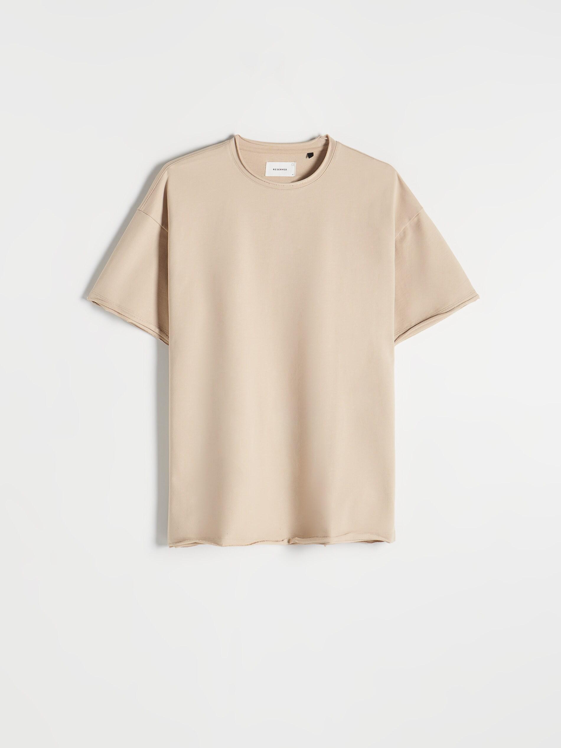 Beige Cotton T-Shirt, , large image number 3