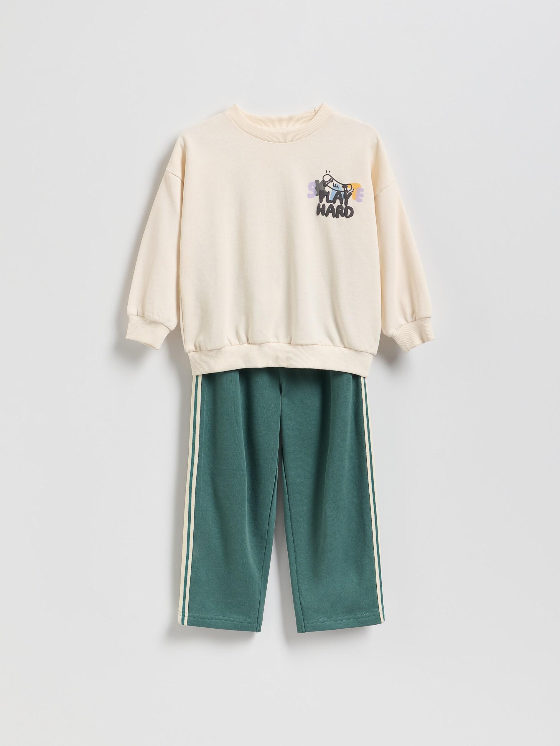 Greencotton Rich Set, Turquoise, large image number 0
