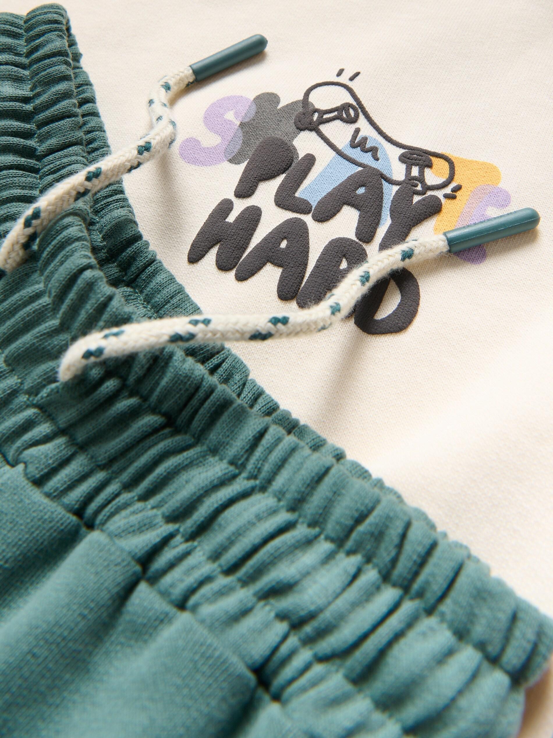Greencotton Rich Set, Turquoise, large image number 1