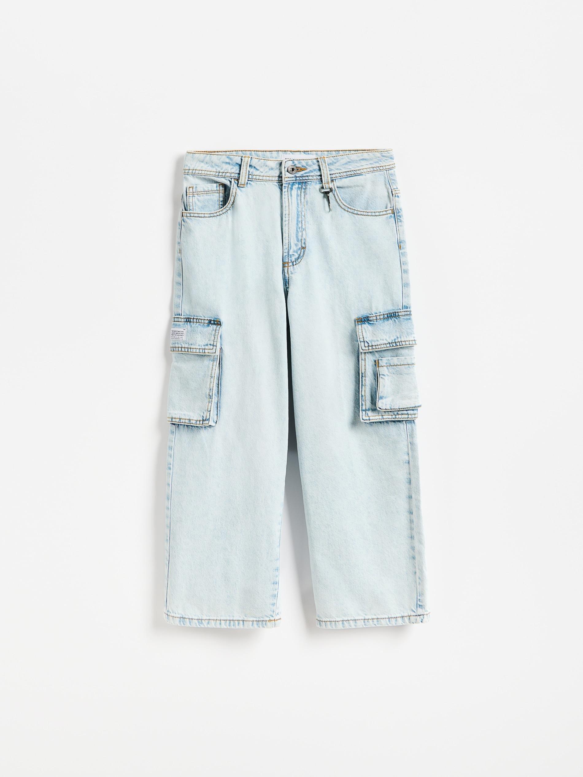 جينز باغي أزرق, Blue, medium