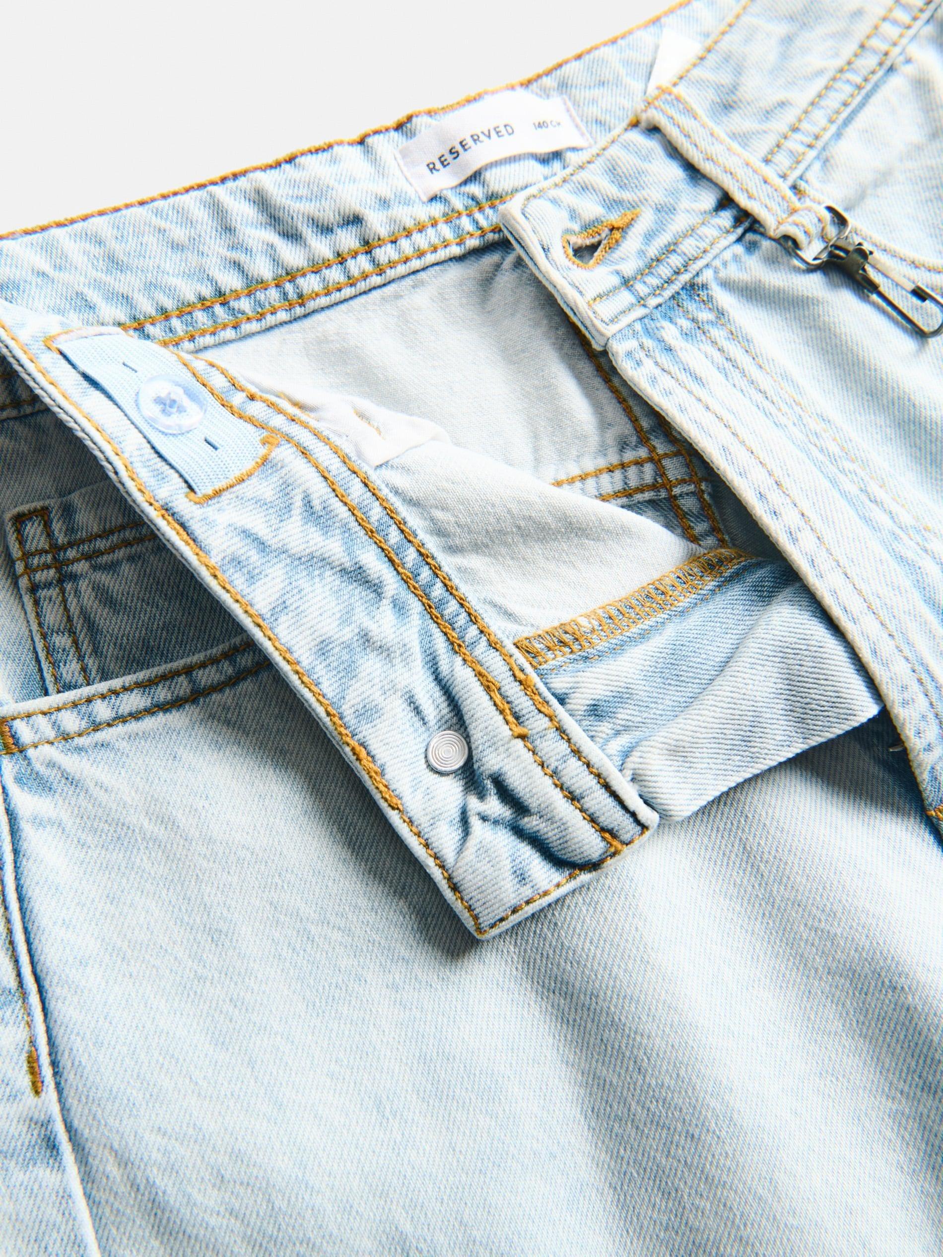 جينز باغي أزرق, Blue, medium