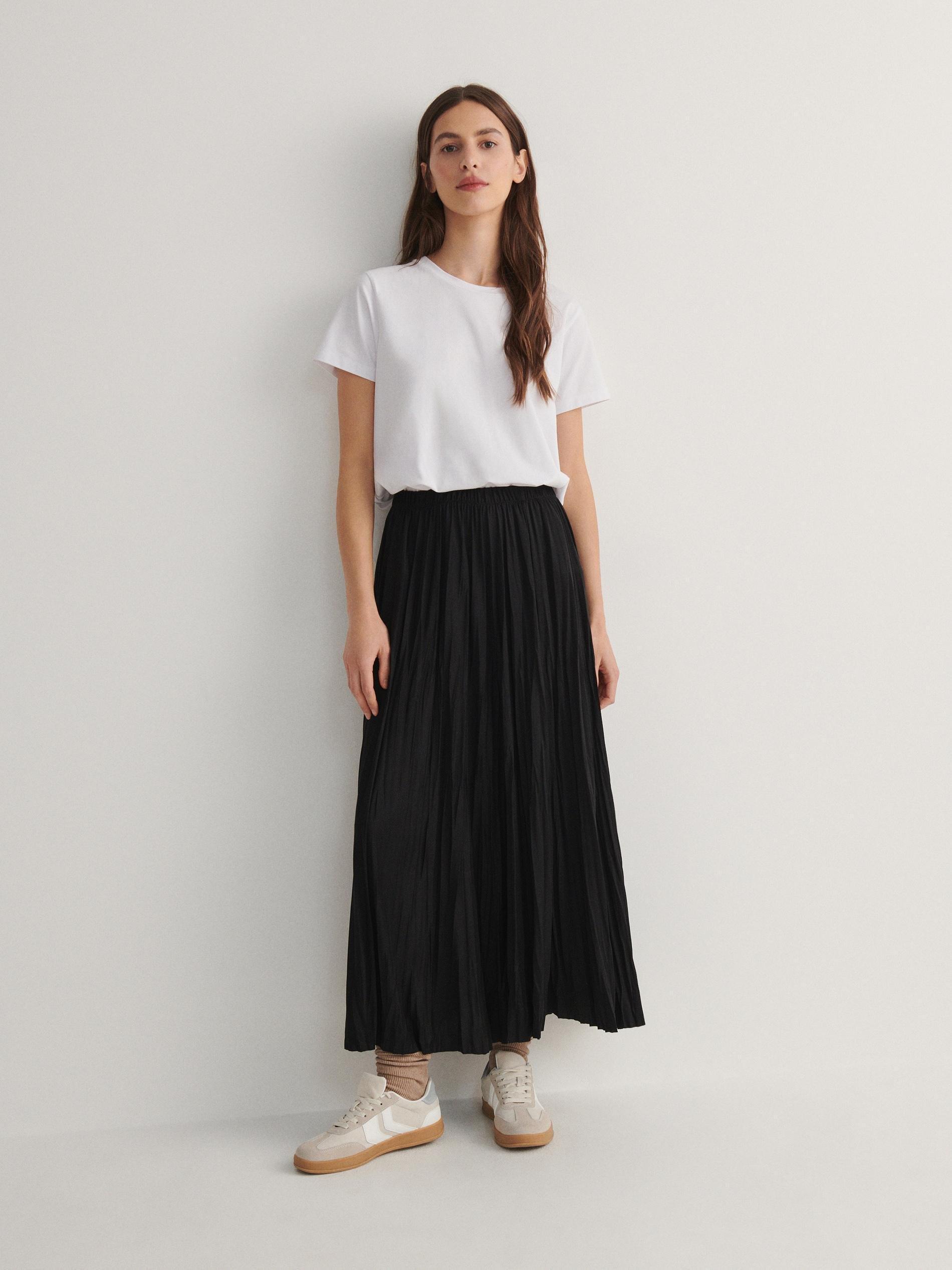Black Maxi Skirt, , large image number 3
