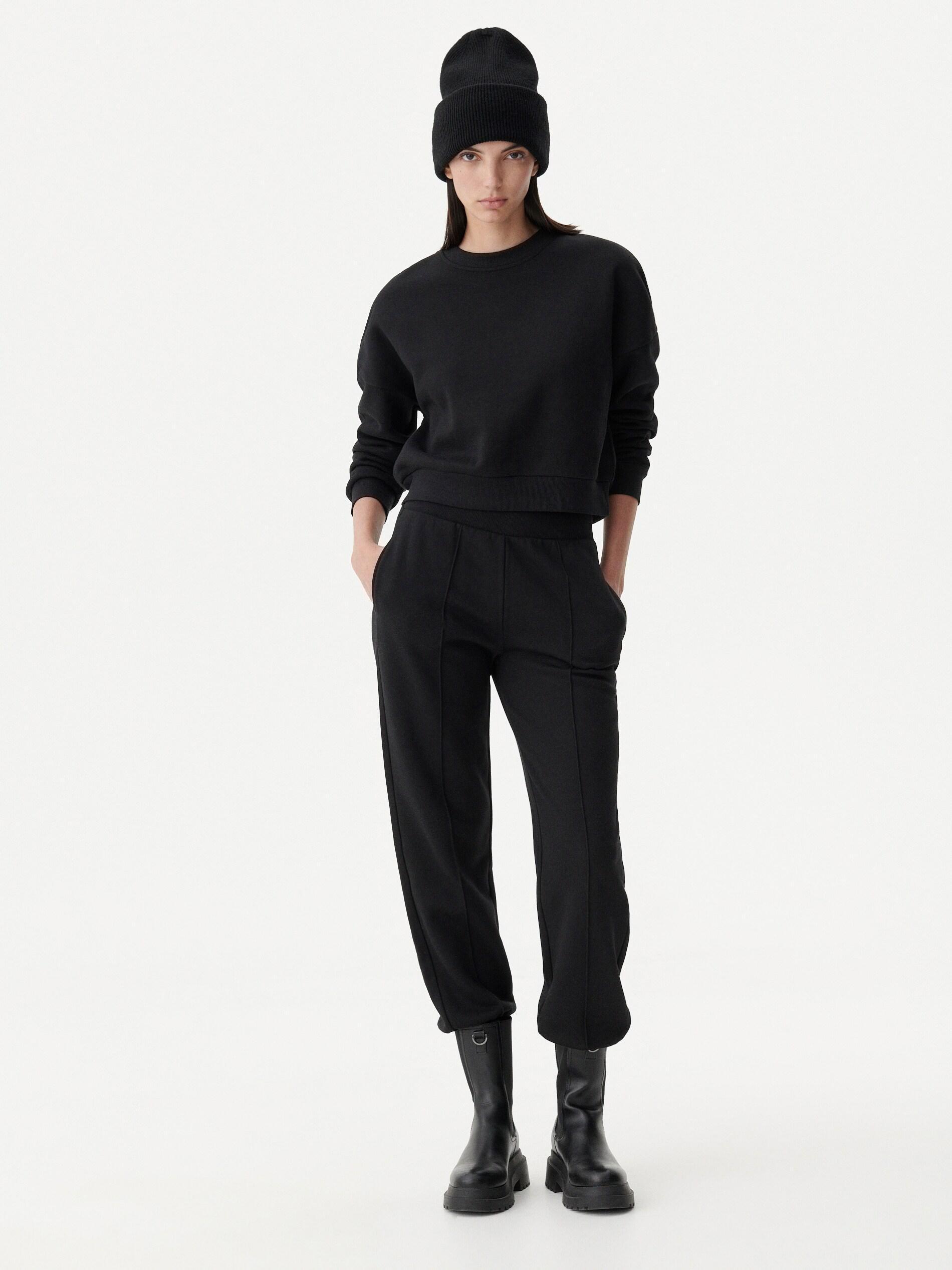 Black Joggers, , large image number 5