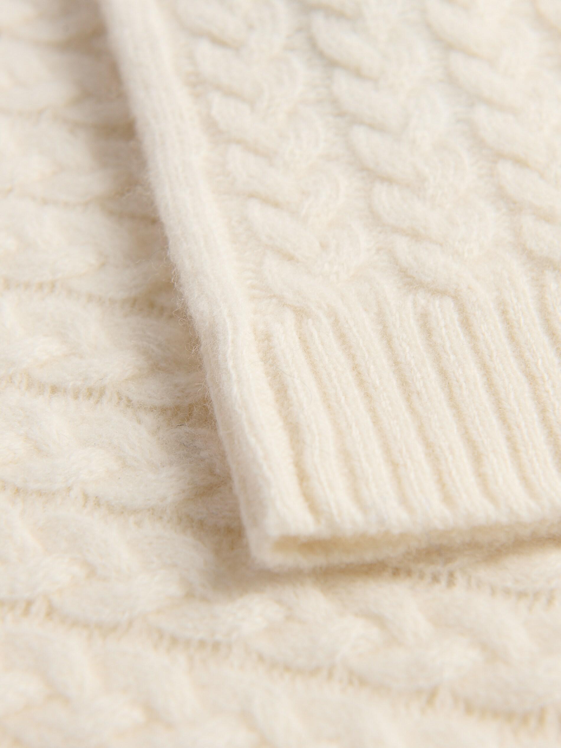 Cream Wool Jumper, Ivory, large image number 5