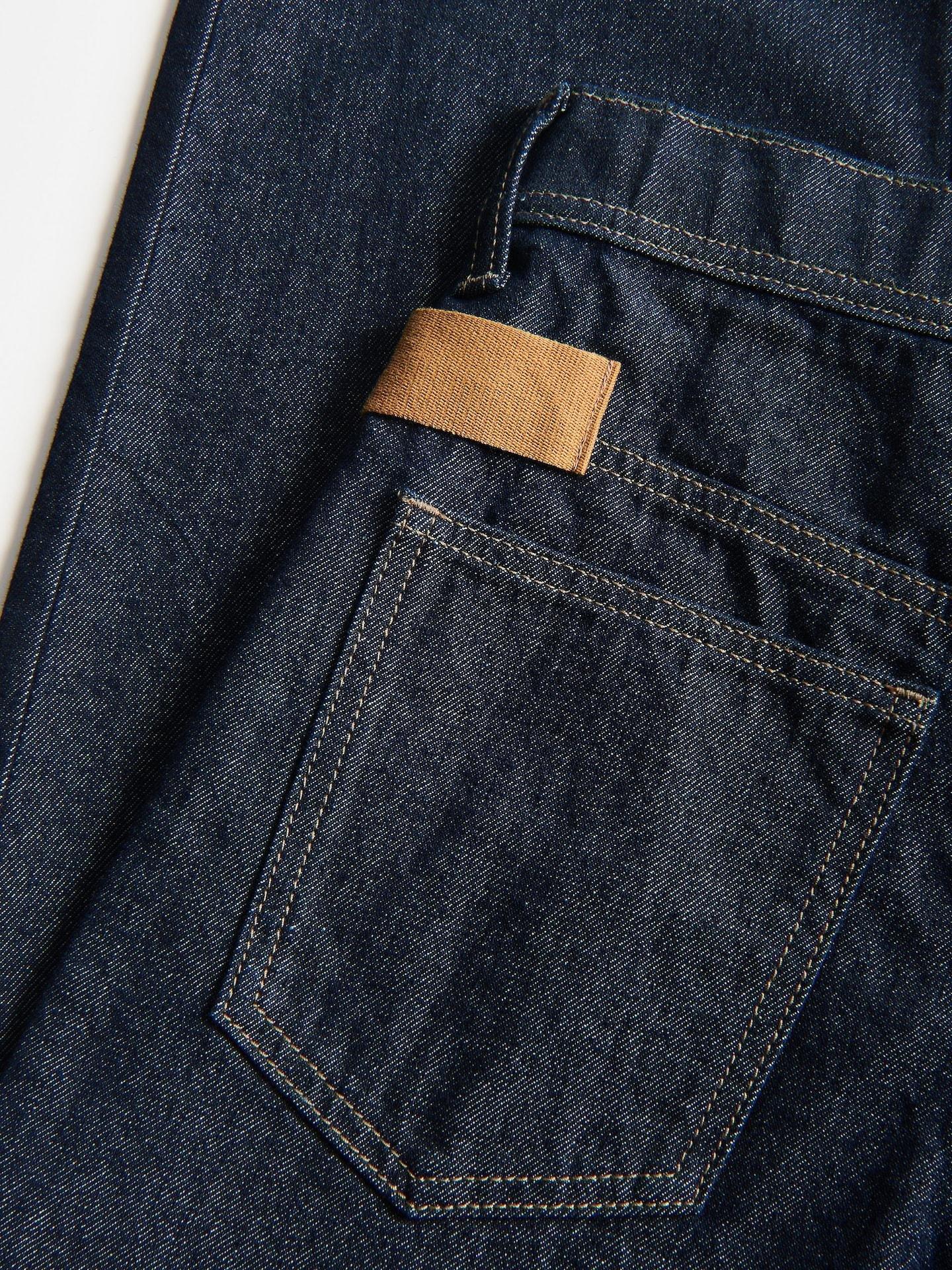Navy Baggy Jeans, Navy, medium