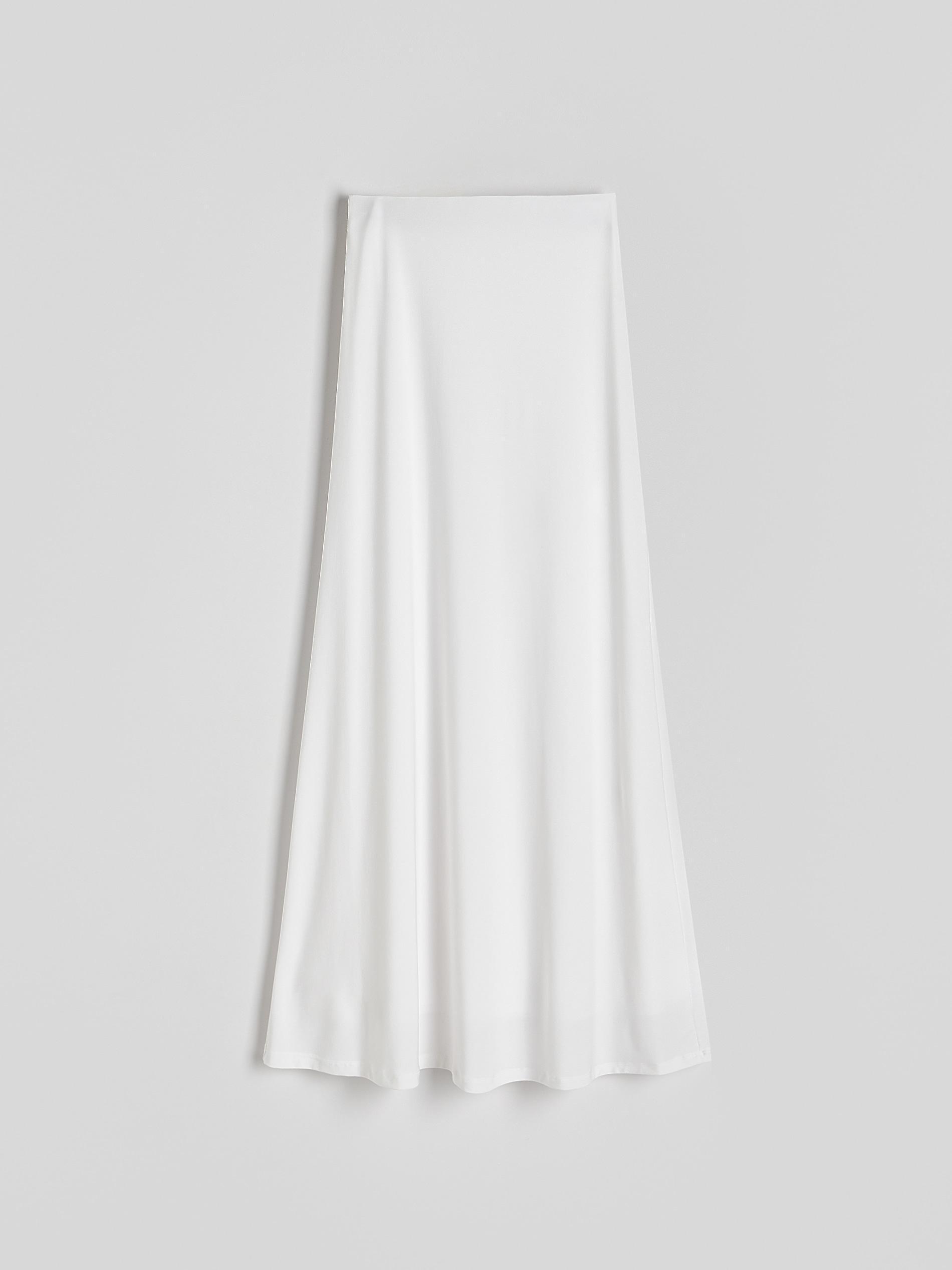 White Maxi Skirt, , large image number 4