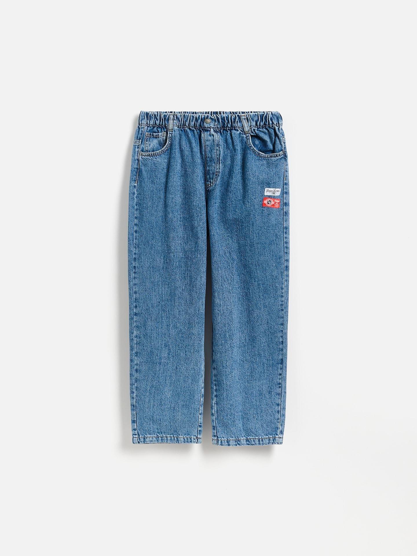Blue Jeans Baggy Jeans, Blue, medium