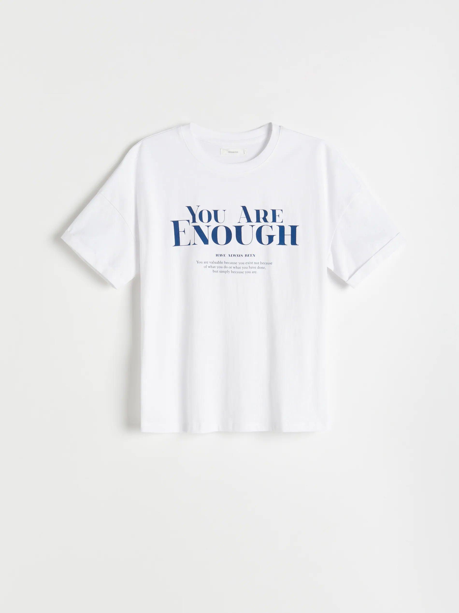 White Printed T-Shirt, , large image number 4