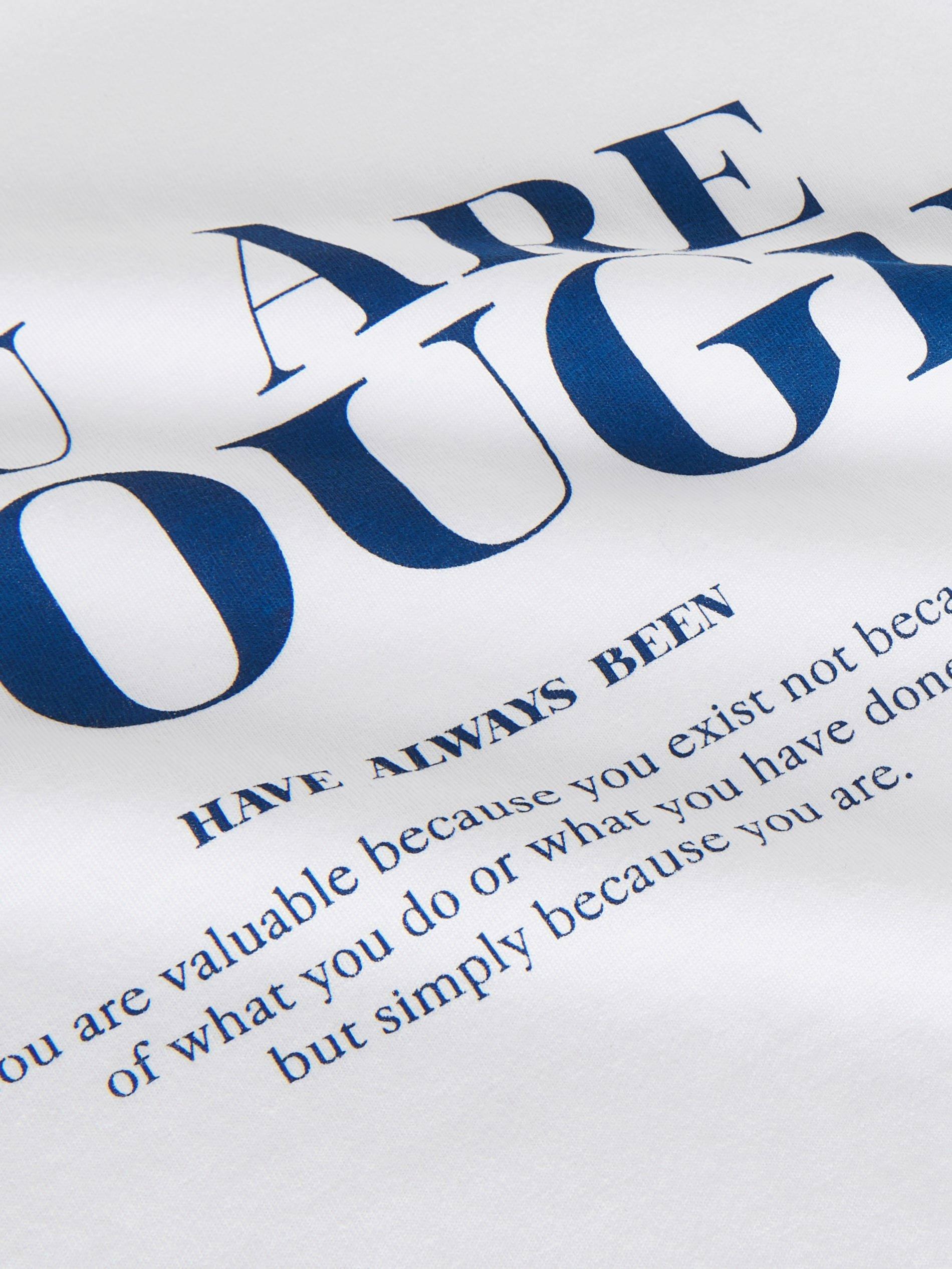 White Printed T-Shirt, , large image number 5