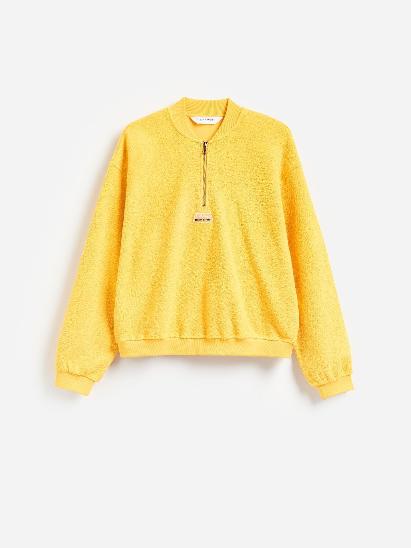 Yellow Structural Sweatshirt, Yellow, large image number 3