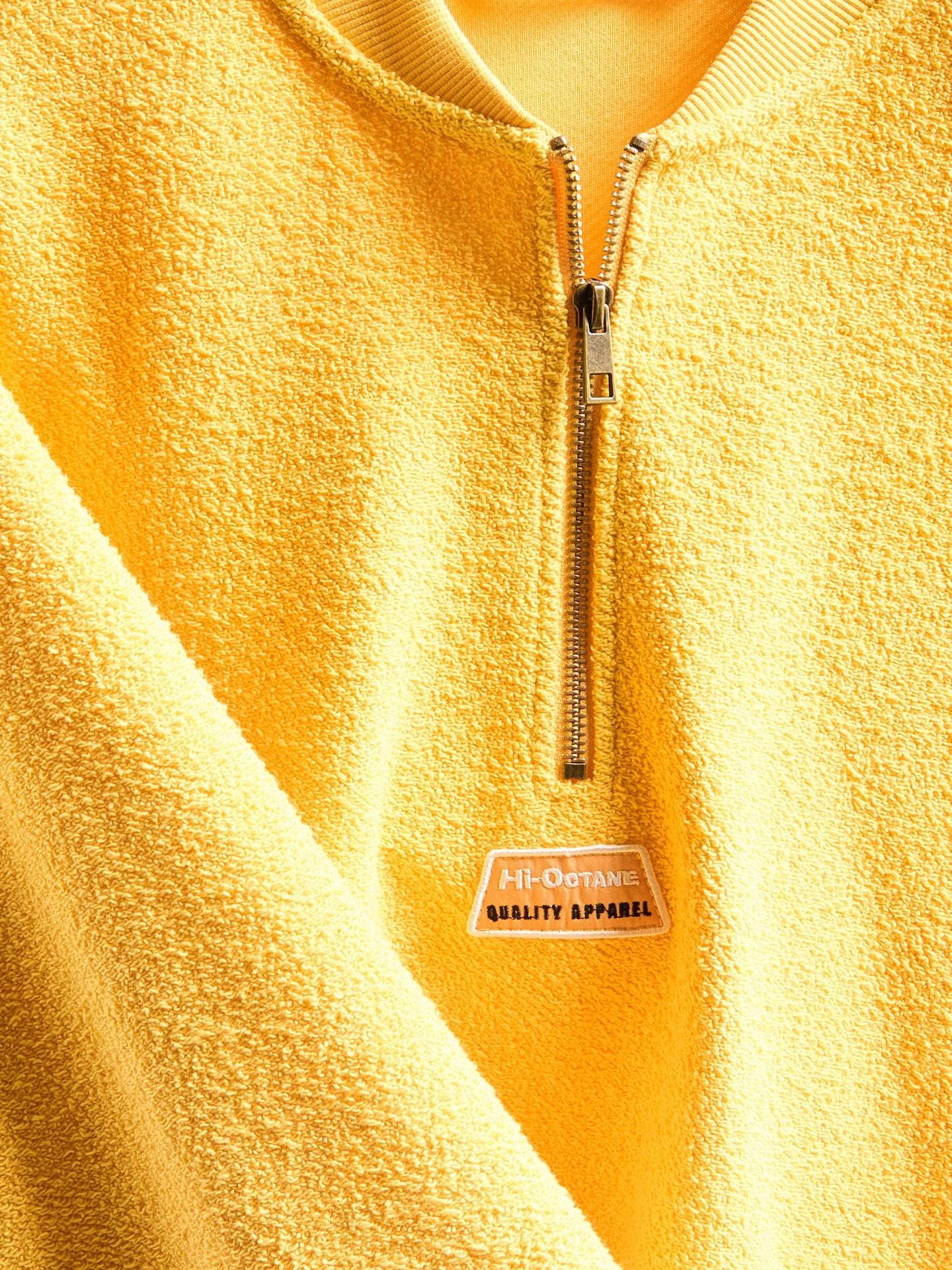 Yellow Structural Sweatshirt, Yellow, large image number 5