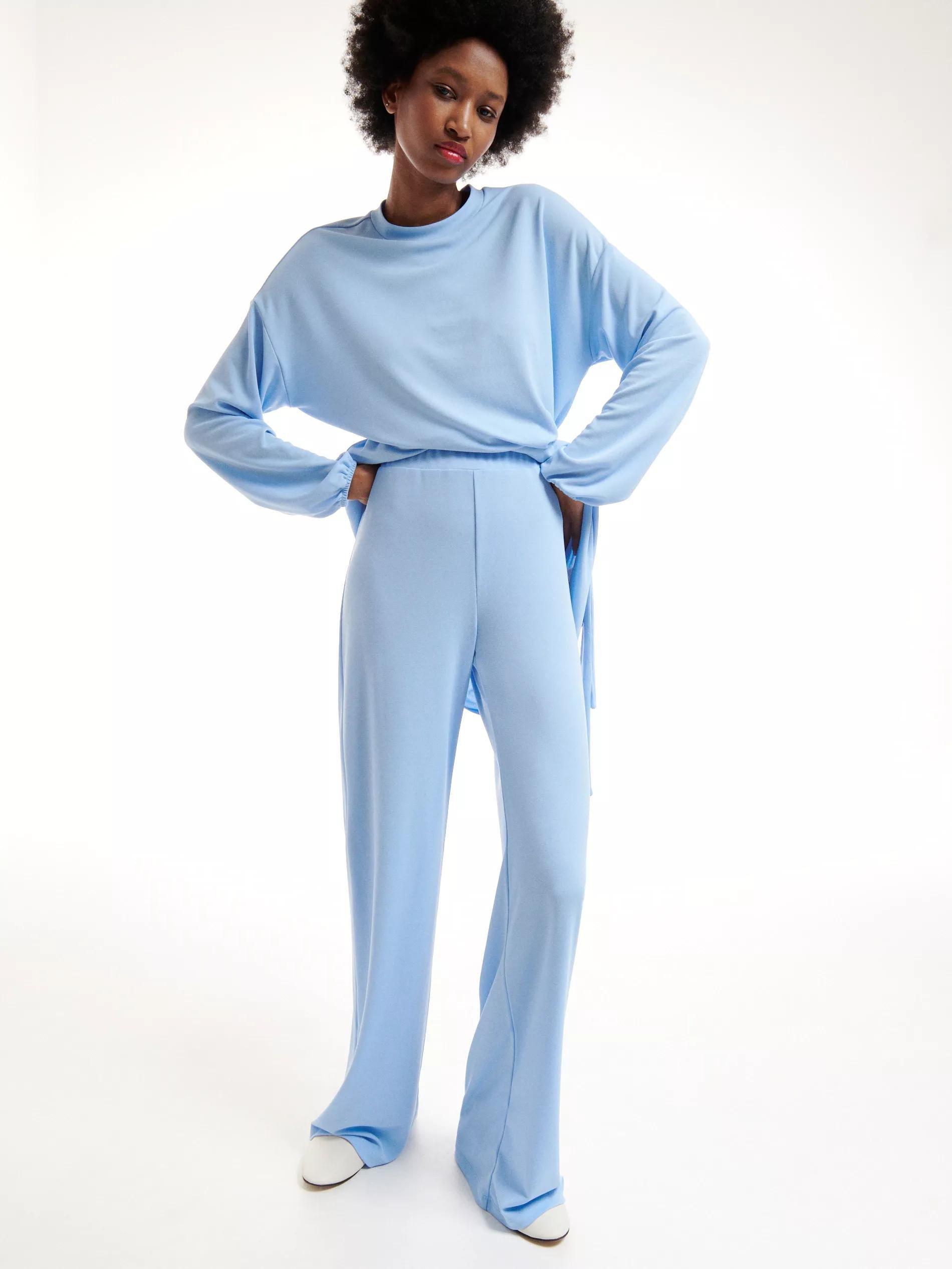 Blue Jersey Joggers, , large image number 2