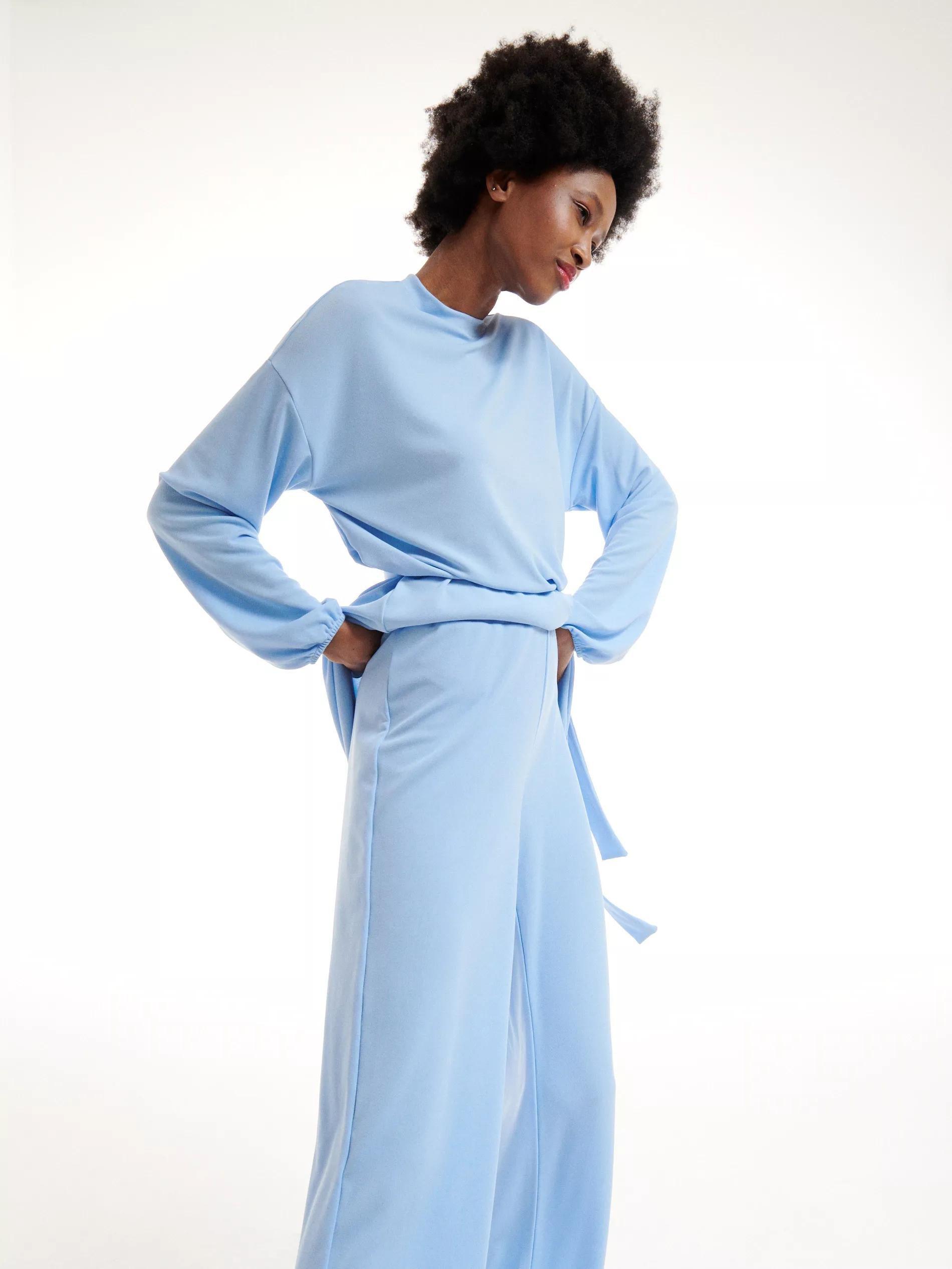 Blue Jersey Joggers, , large image number 3