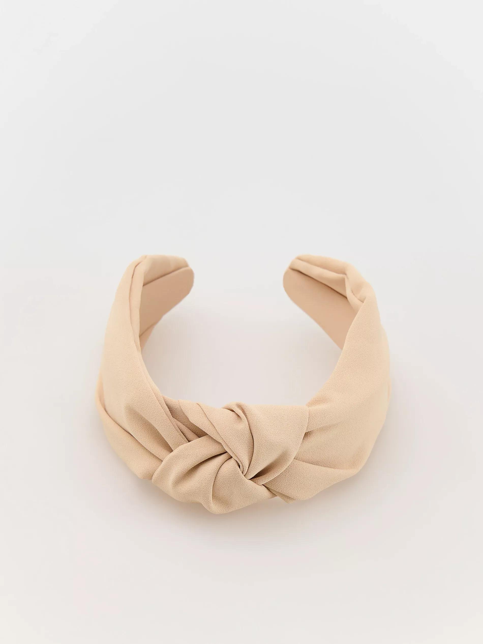 Beige Headband, Ivory, large image number 1
