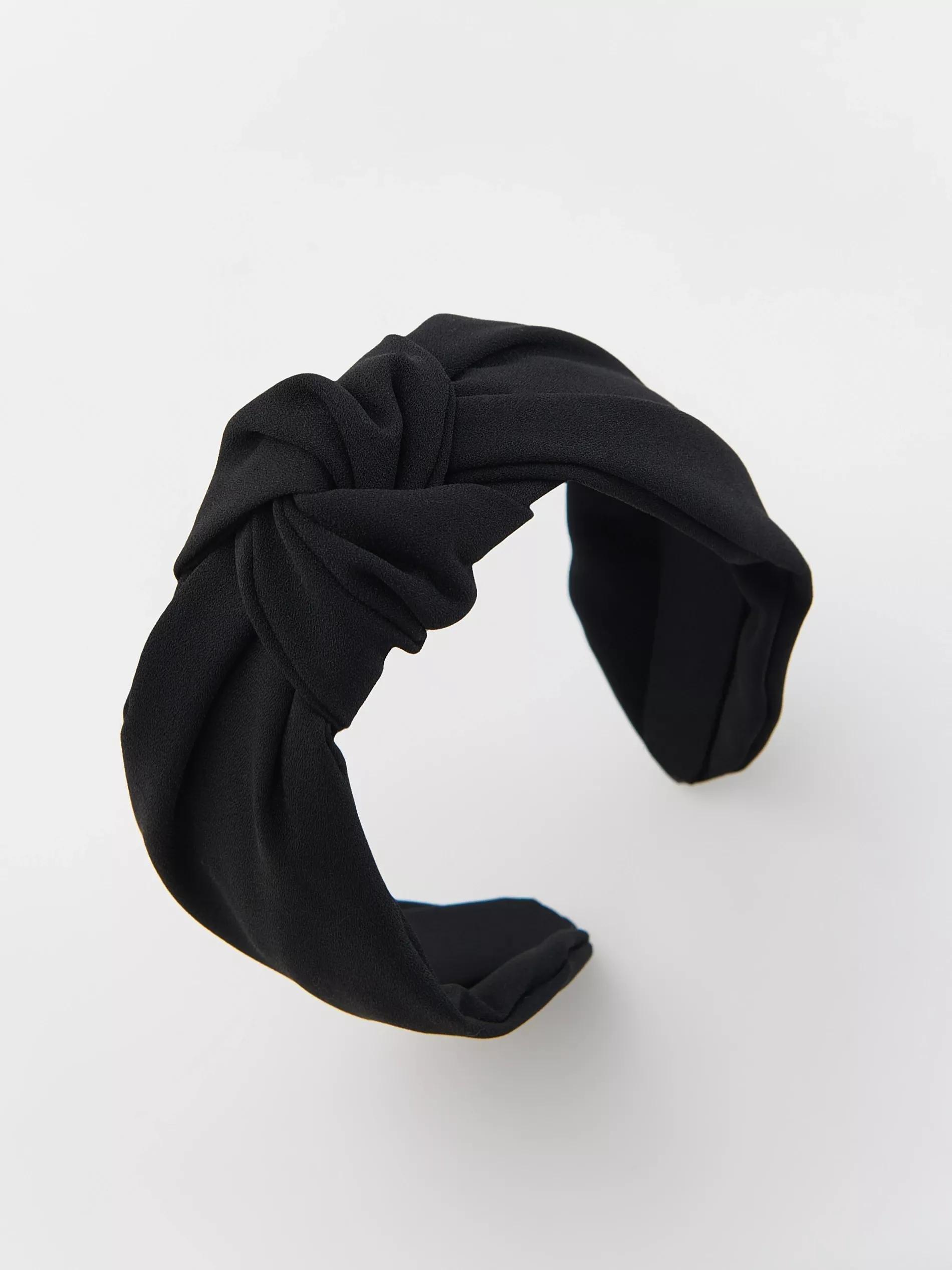 Black Headband, Black, large image number 2