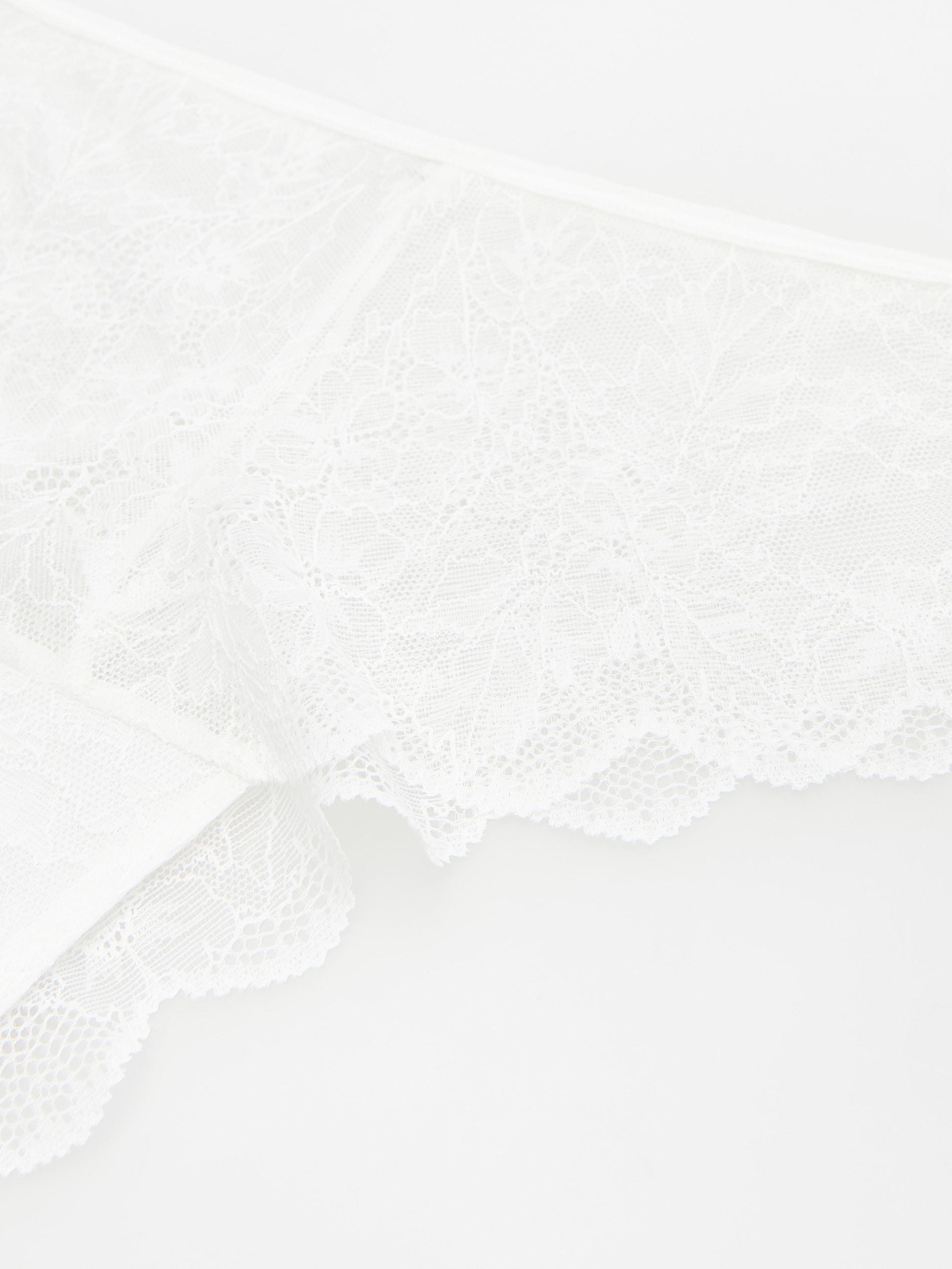 Cream Lace Knickers, , large image number 3