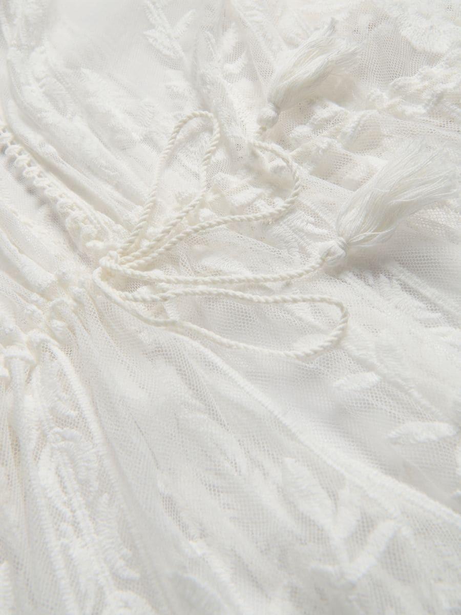 Yellow Beach Dress, Beige, large image number 1