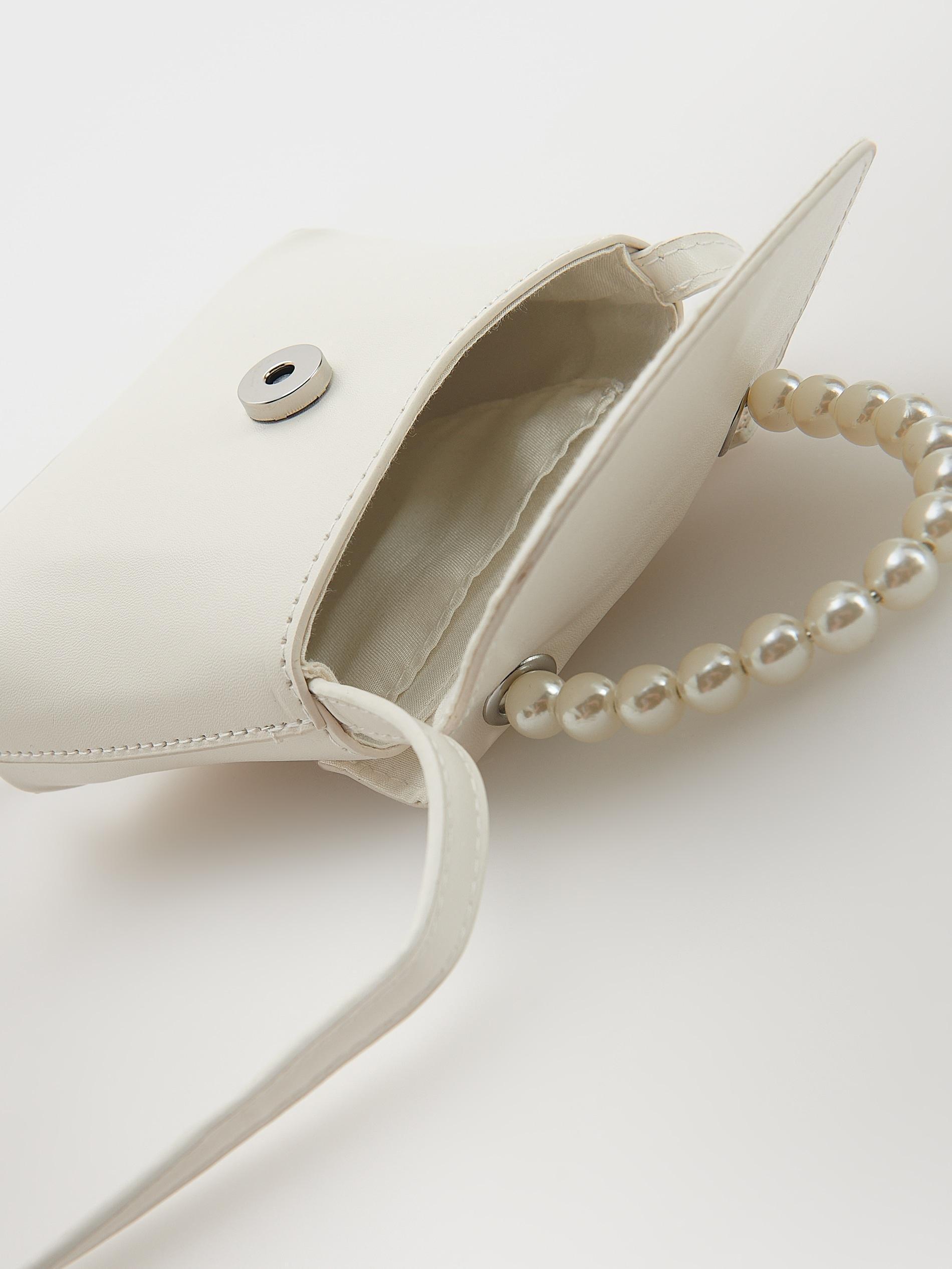 White Classic Bag, Kids Girls, White, large image number 6
