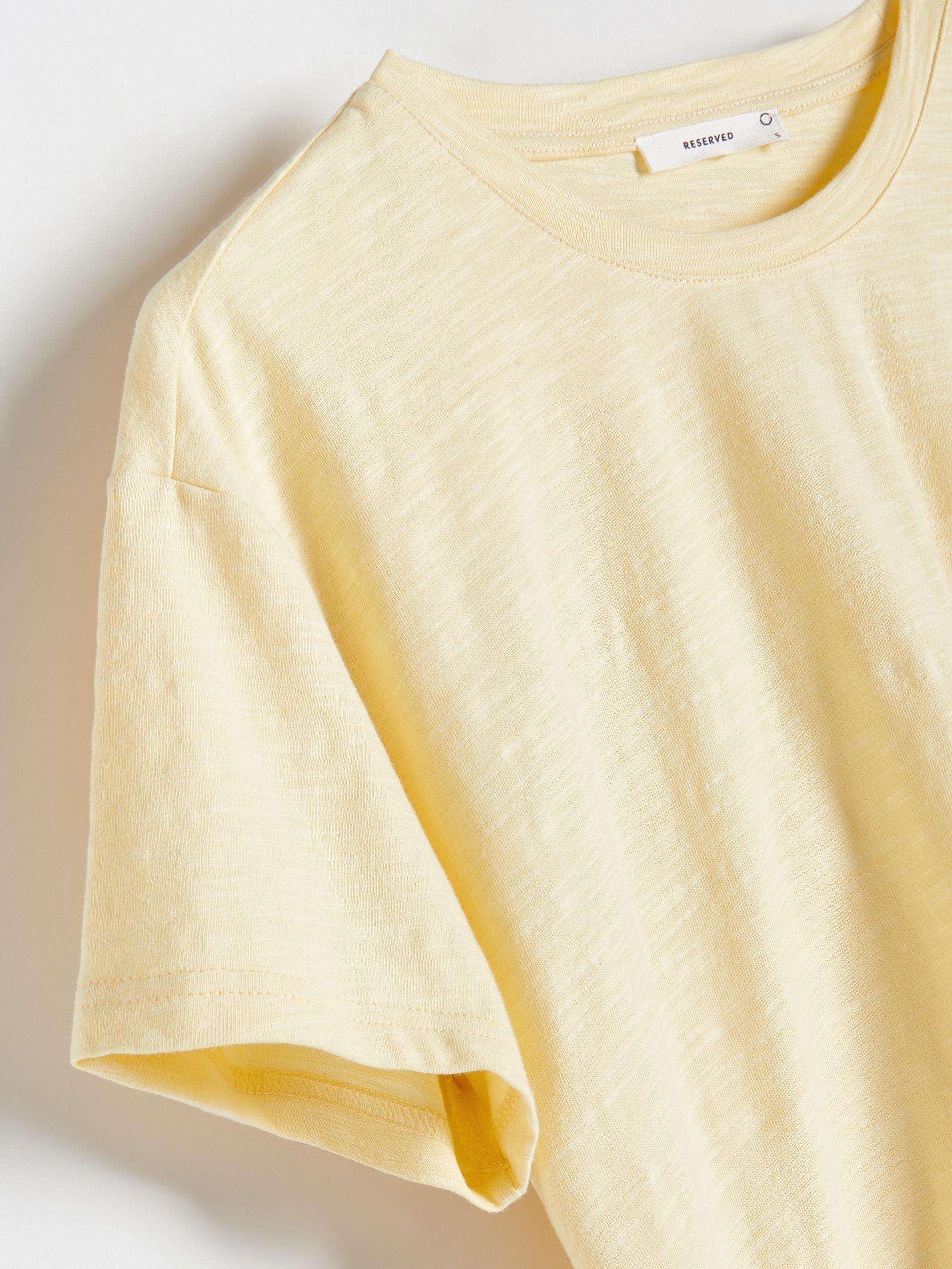 Reserved - Yellow Boxy T-Shirt