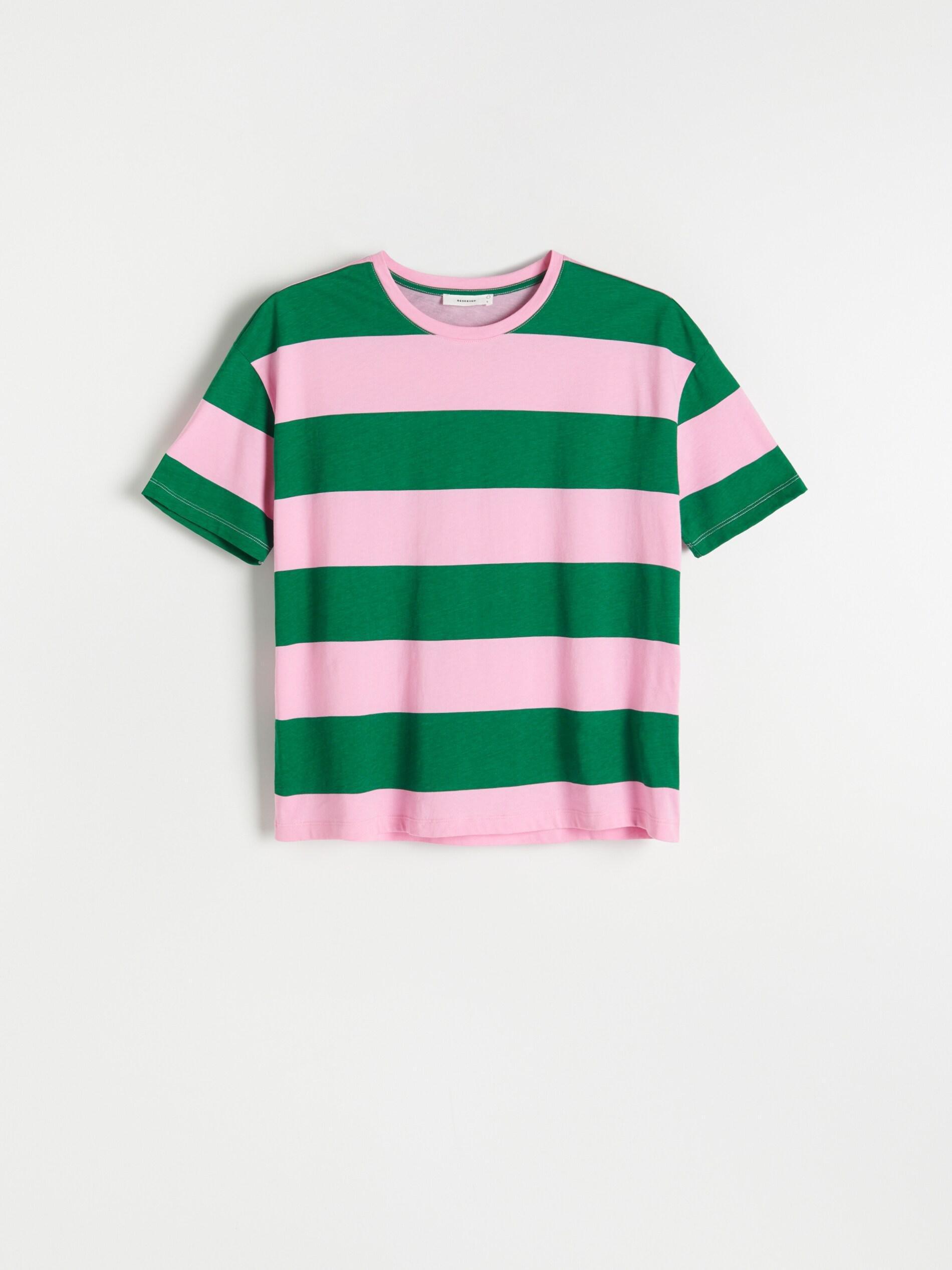 Multicolor Cotton T-Shirt, Women, , large image number 2