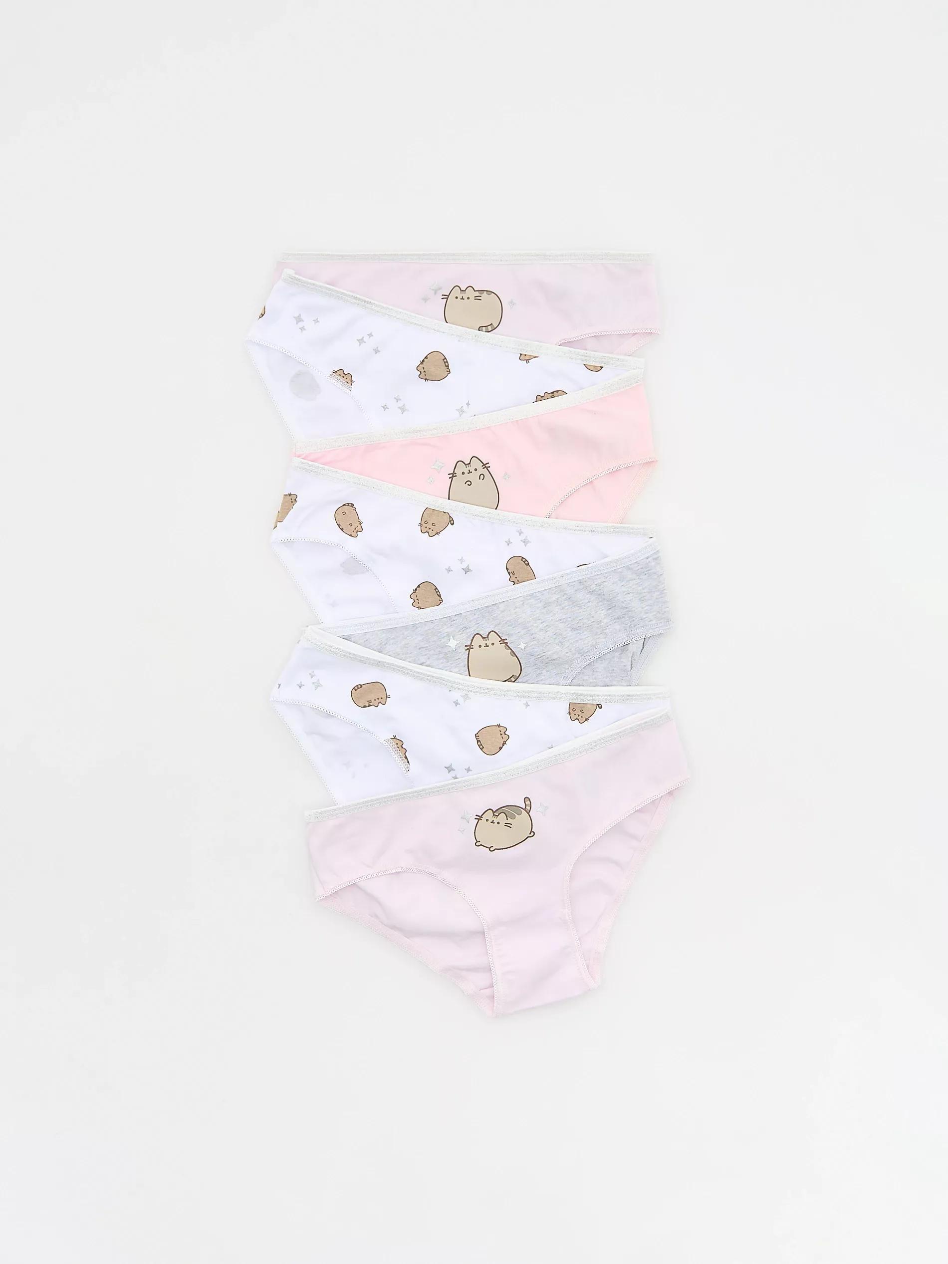 Pusheen knickers 7 pack, Pink, large image number 0