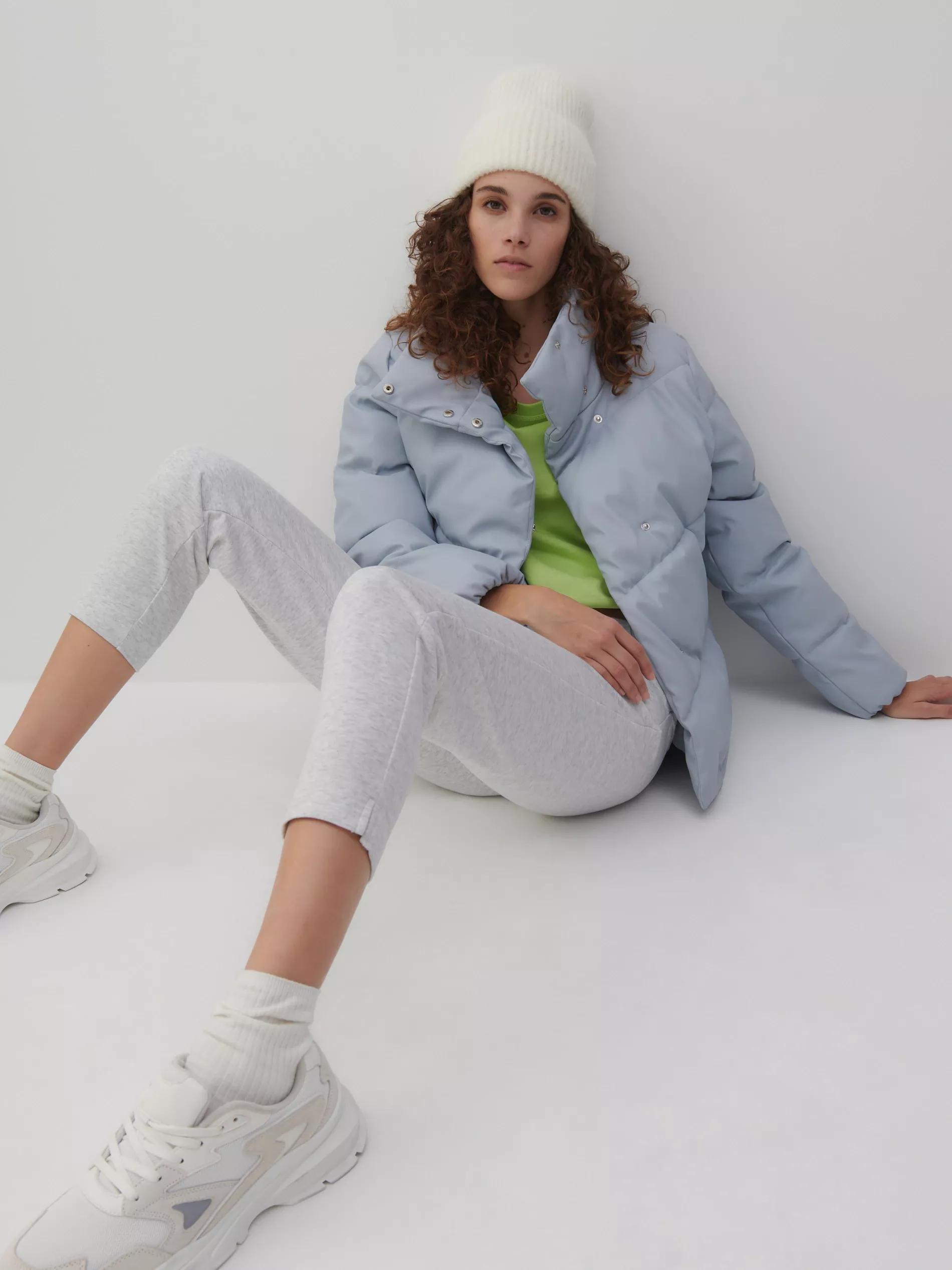 Light Grey Sweat Jersey Trousers, , large image number 0