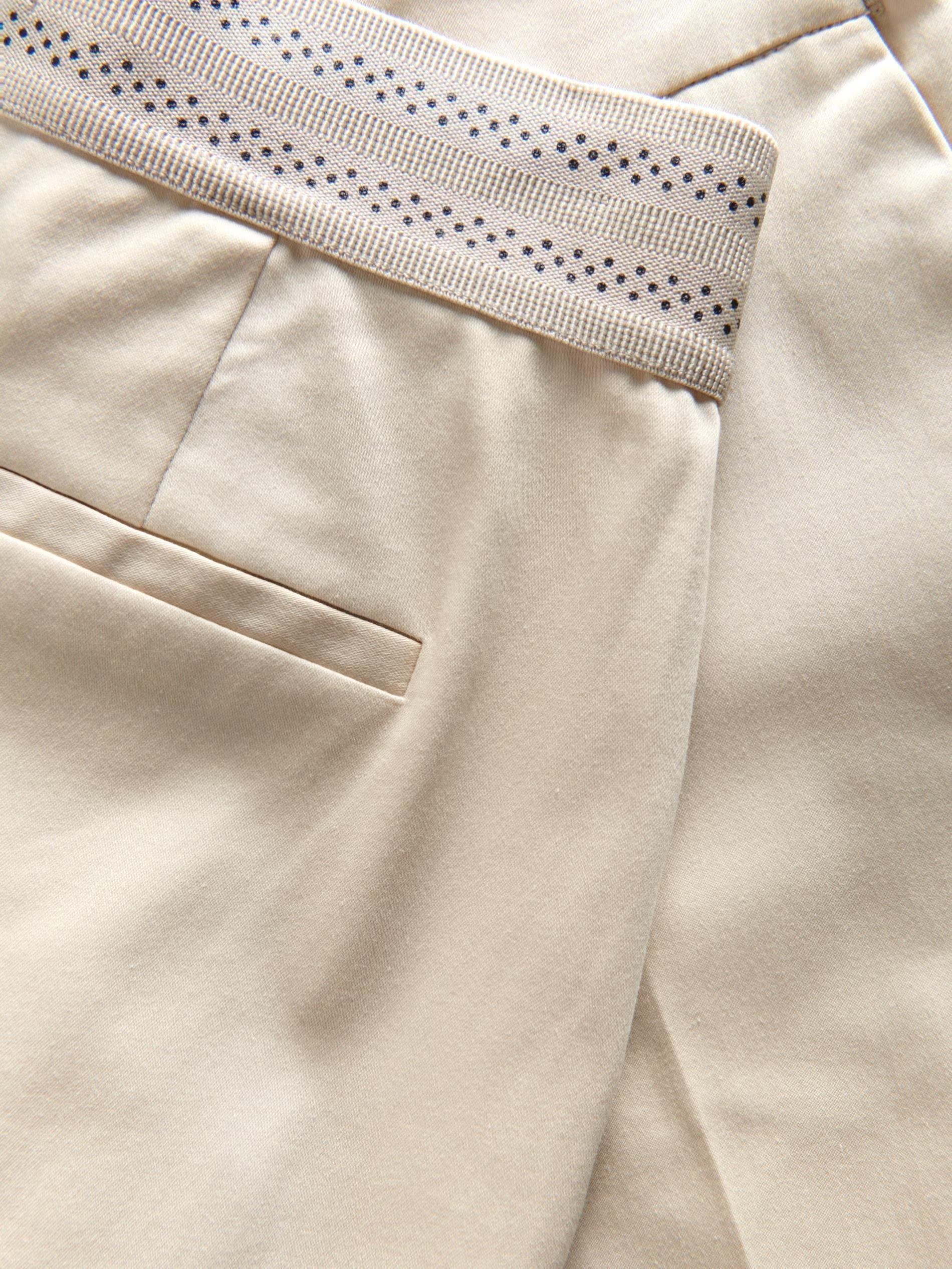 Reserved - Beige Trousers With Pressed Crease