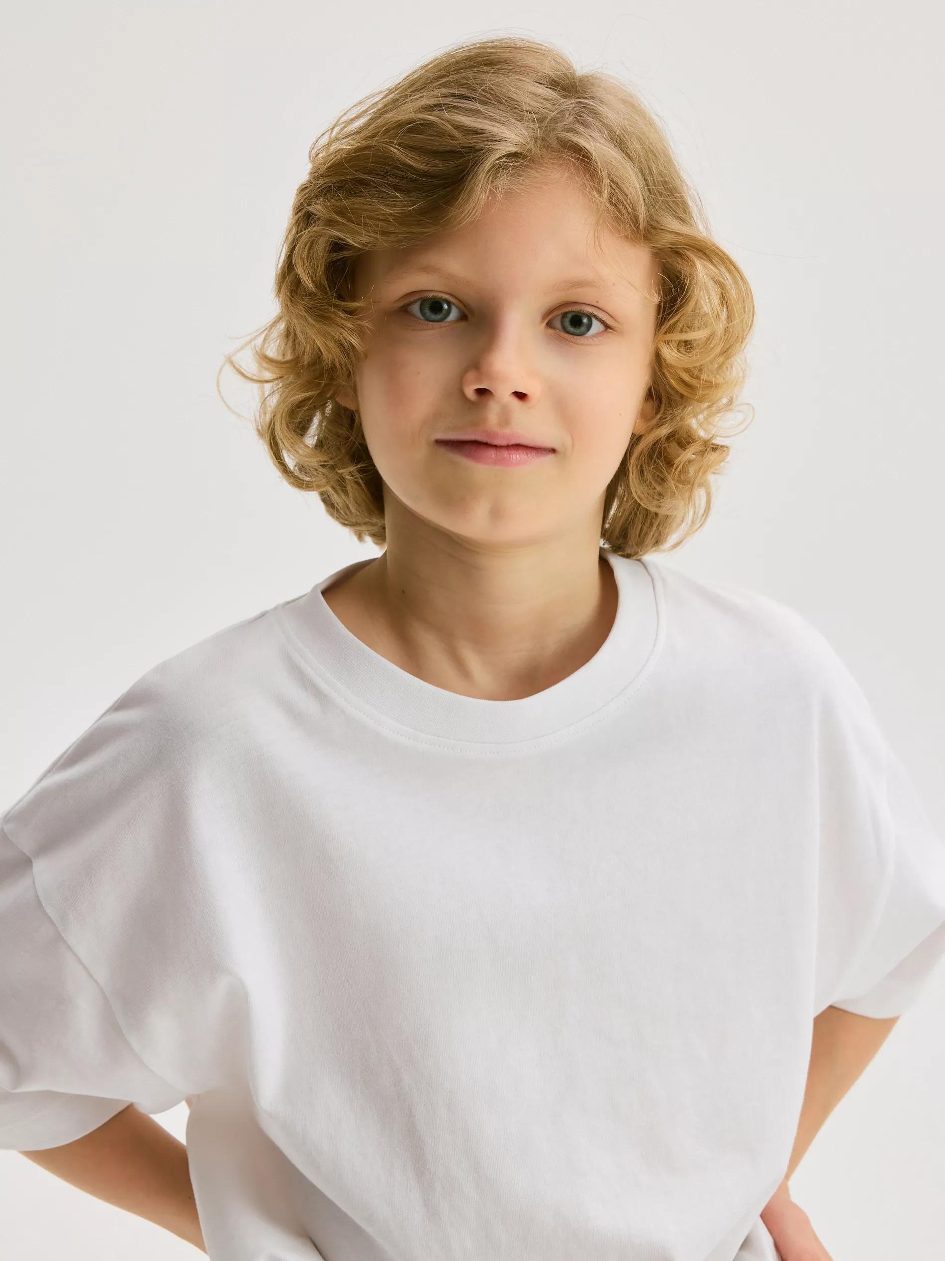 تيشيرتات قطن أبيض (عبوة 2), White, large image number 3