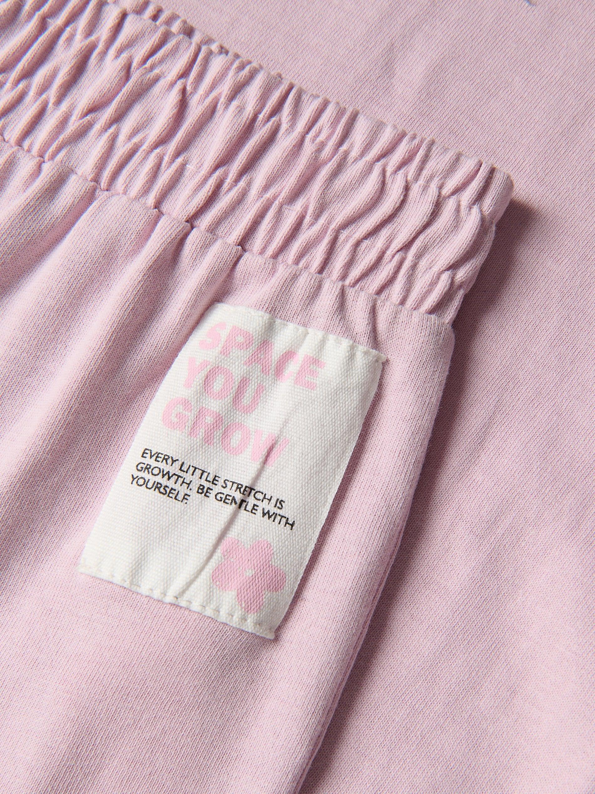 Pink Wide Leg Sweatpants, Pink, large image number 1