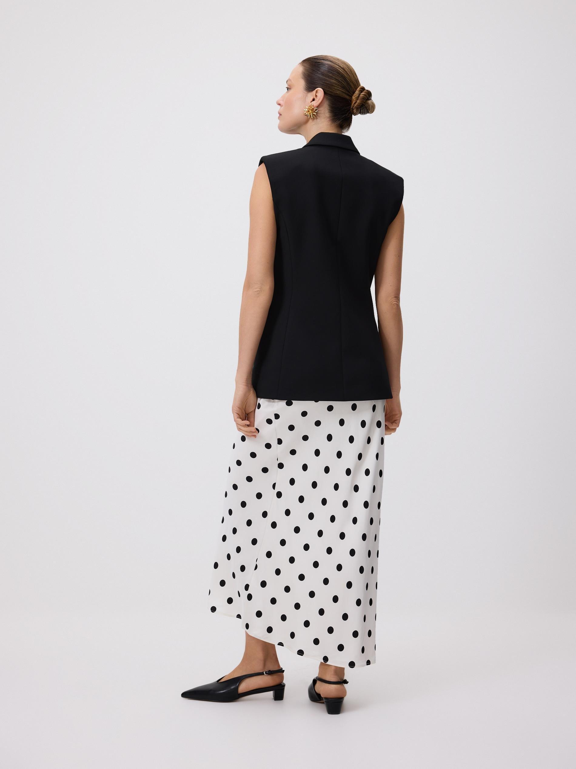 Multicolour Satin Maxi Skirt, Multicolor, large image number 1