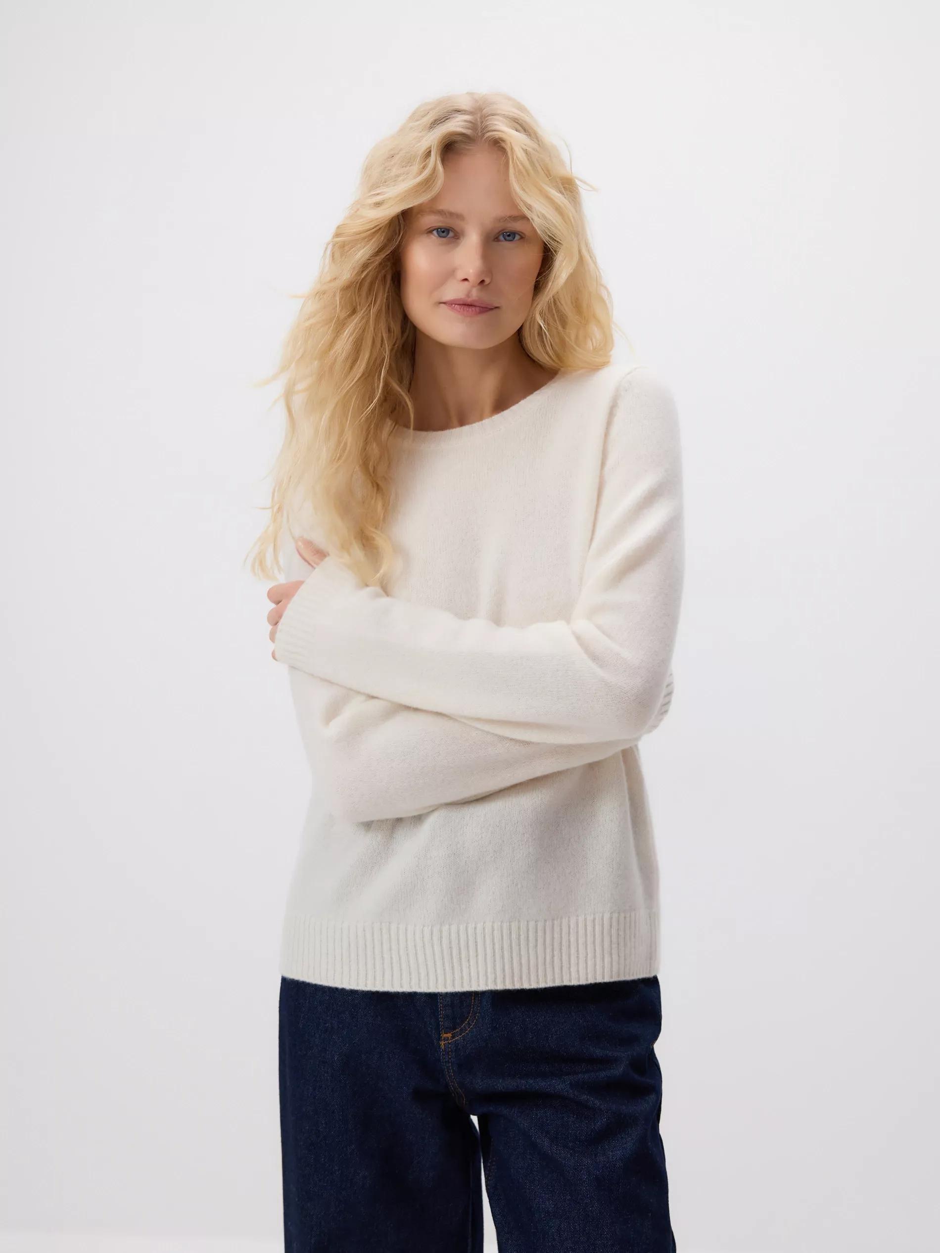 Beige Sweater, Ivory, large image number 1