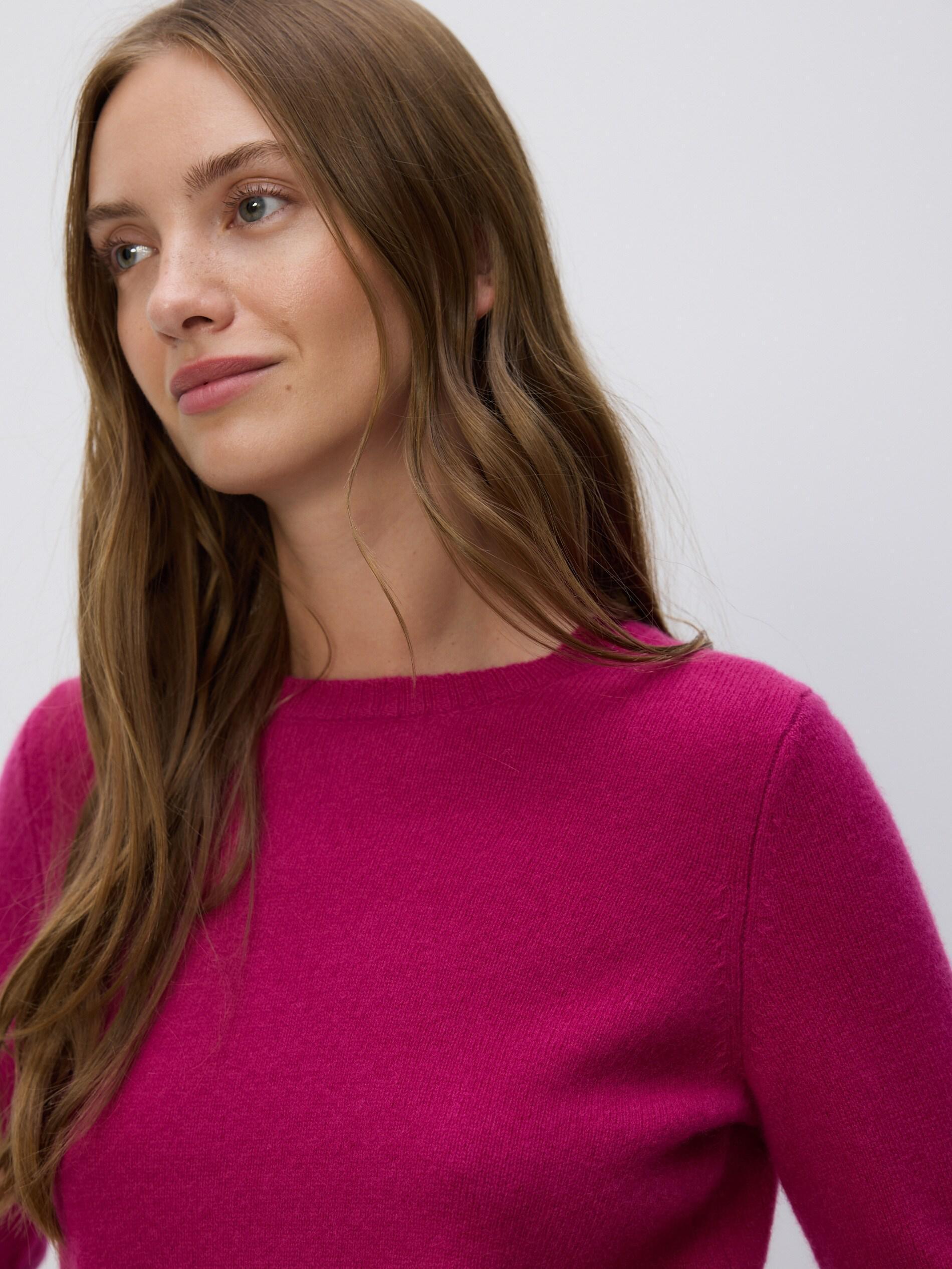 Purple Wool Jumper, Purple, large image number 0