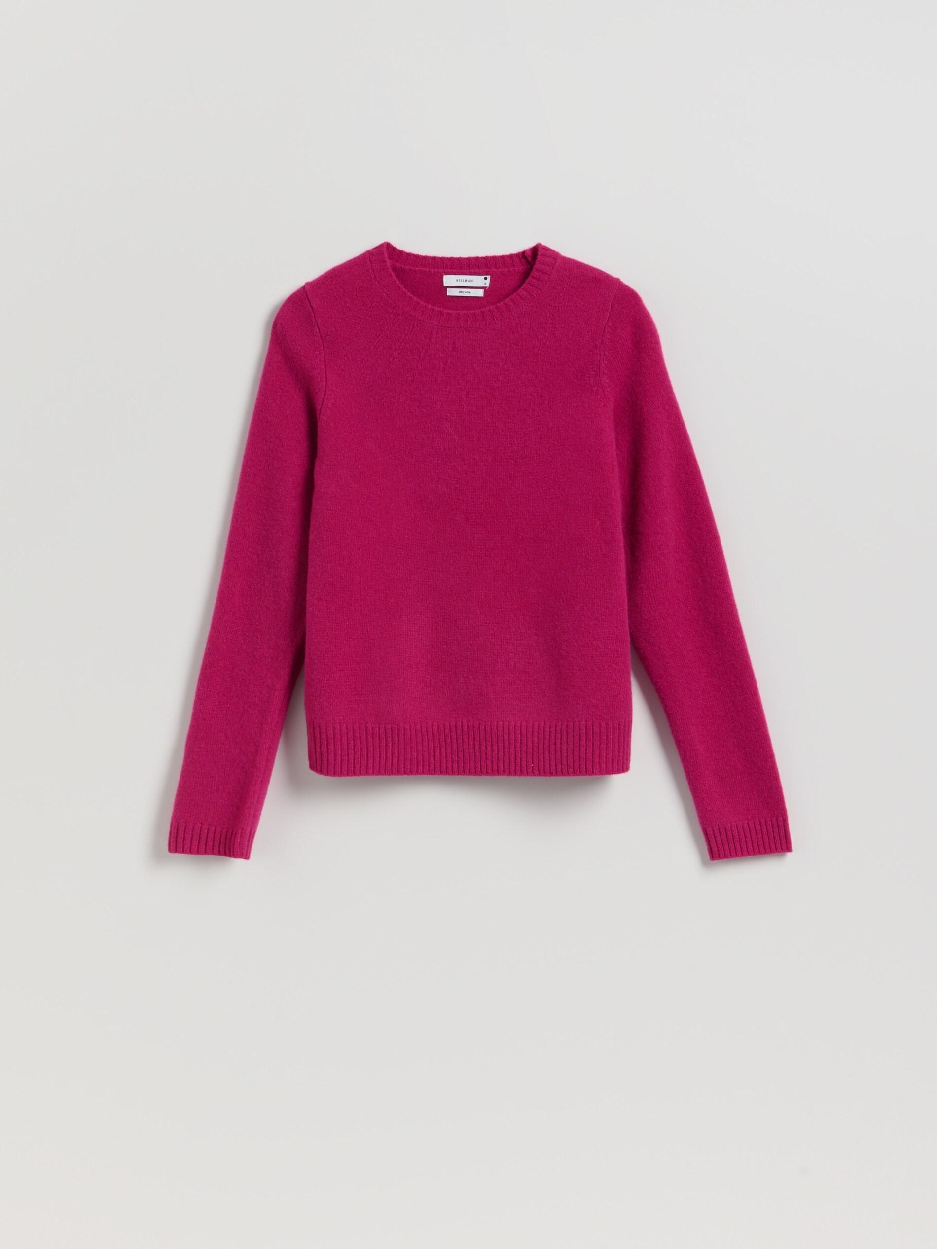 Purple Wool Jumper, Purple, large image number 4