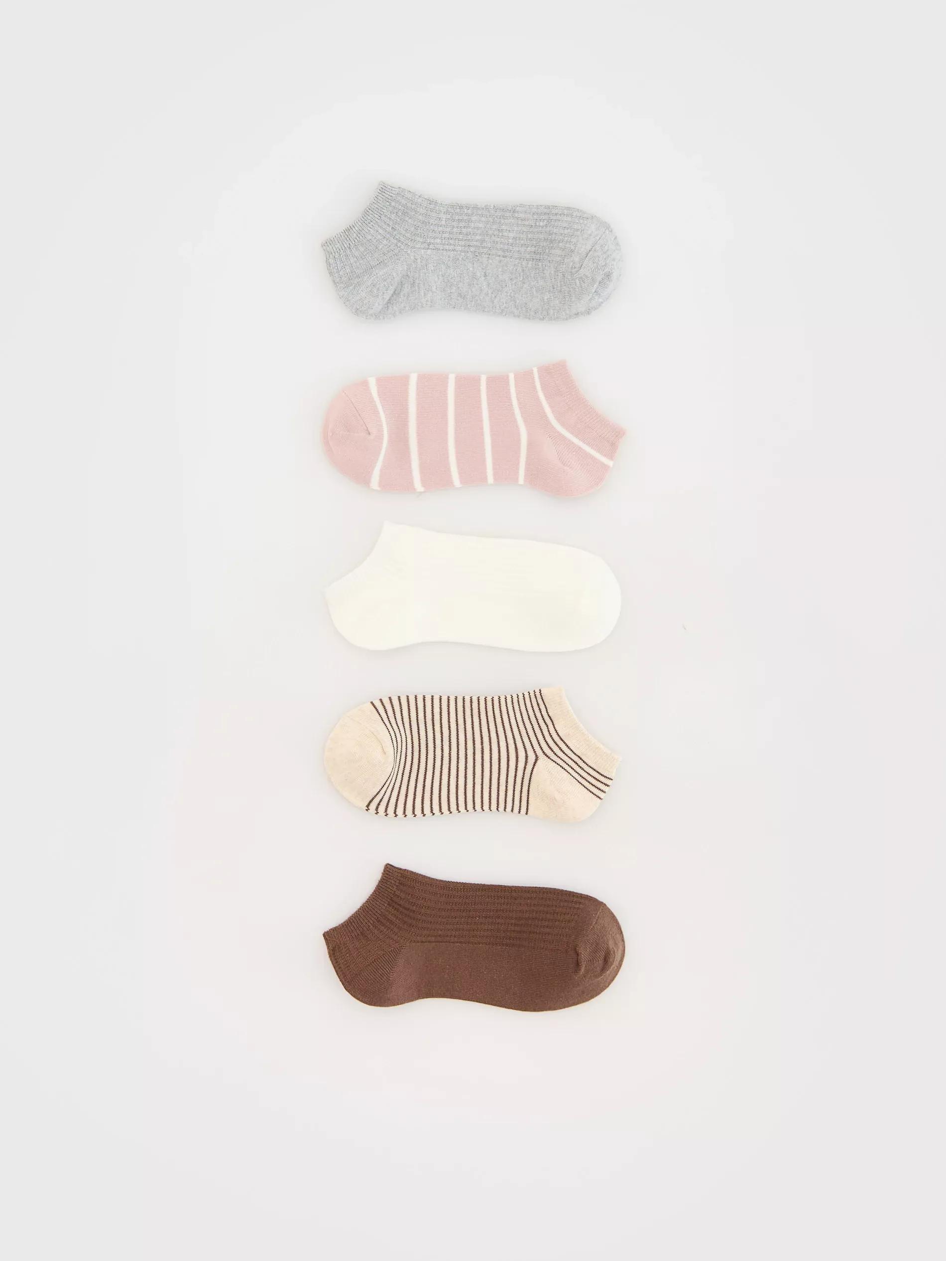 Grey Socks 5 Pack, , large image number 1